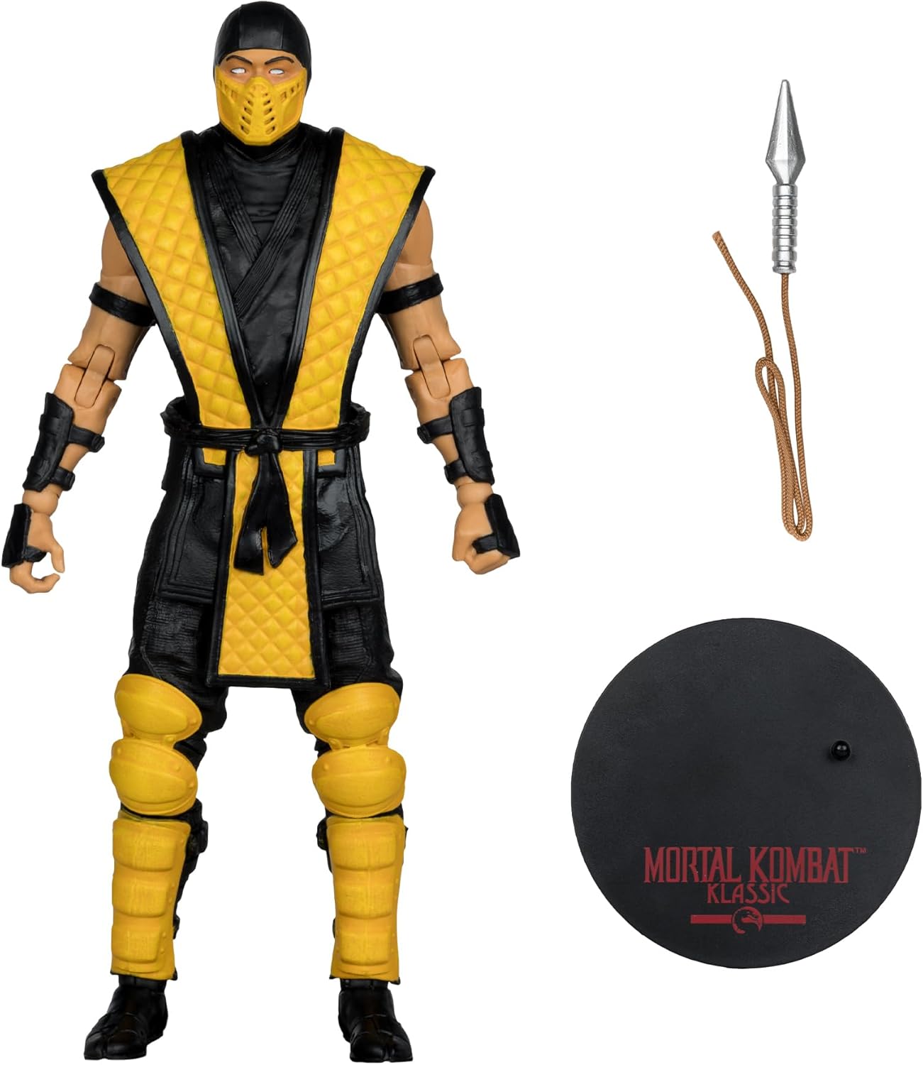 McFarlane Toys- Mortal Kombat Klassic Scorpion 7in Action Figure - Flex Gamingproduct_type