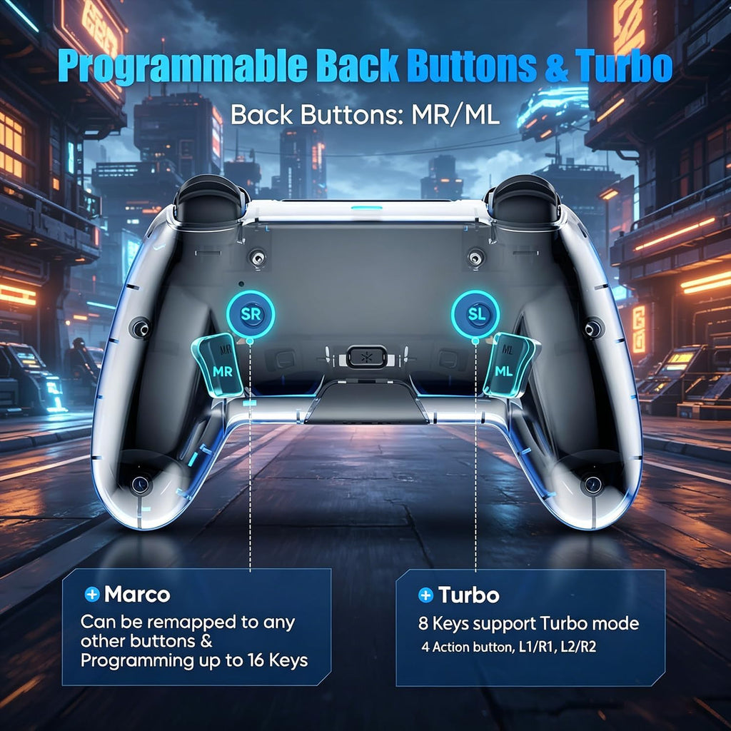 Enhance Your Gaming Experience with Roecoy Wireless Controller for PS5 - Flex Gamingproduct_type