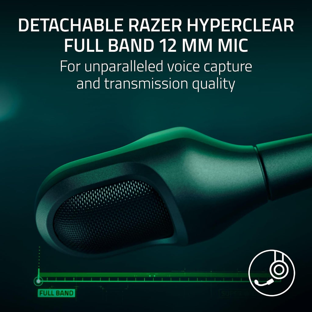 Razer BlackShark V2 X Gaming Headset: 7.1 Surround Sound - 50mm Drivers - Memory Foam Cushion - for PC, PS4, PS5, Switch - 3.5mm Audio Jack - Black