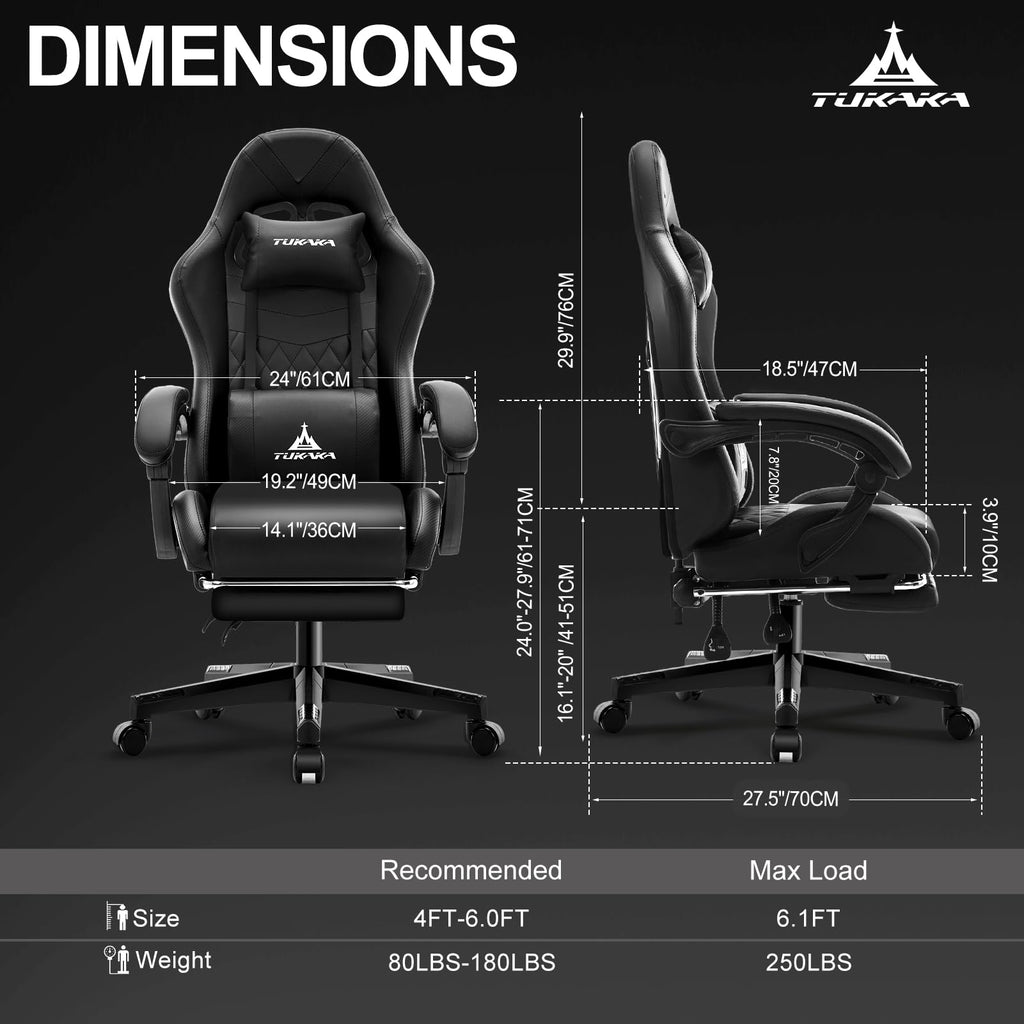 White Gaming Chair,Ergonomic Massage Office Desk Chair with Footrest | Pocket Spring Cushion,Reclining,Thick High Back,Headrest and Lumbar Support,Adjustable Leather Computer Chair Gamer Chair - Flex Gamingproduct_type