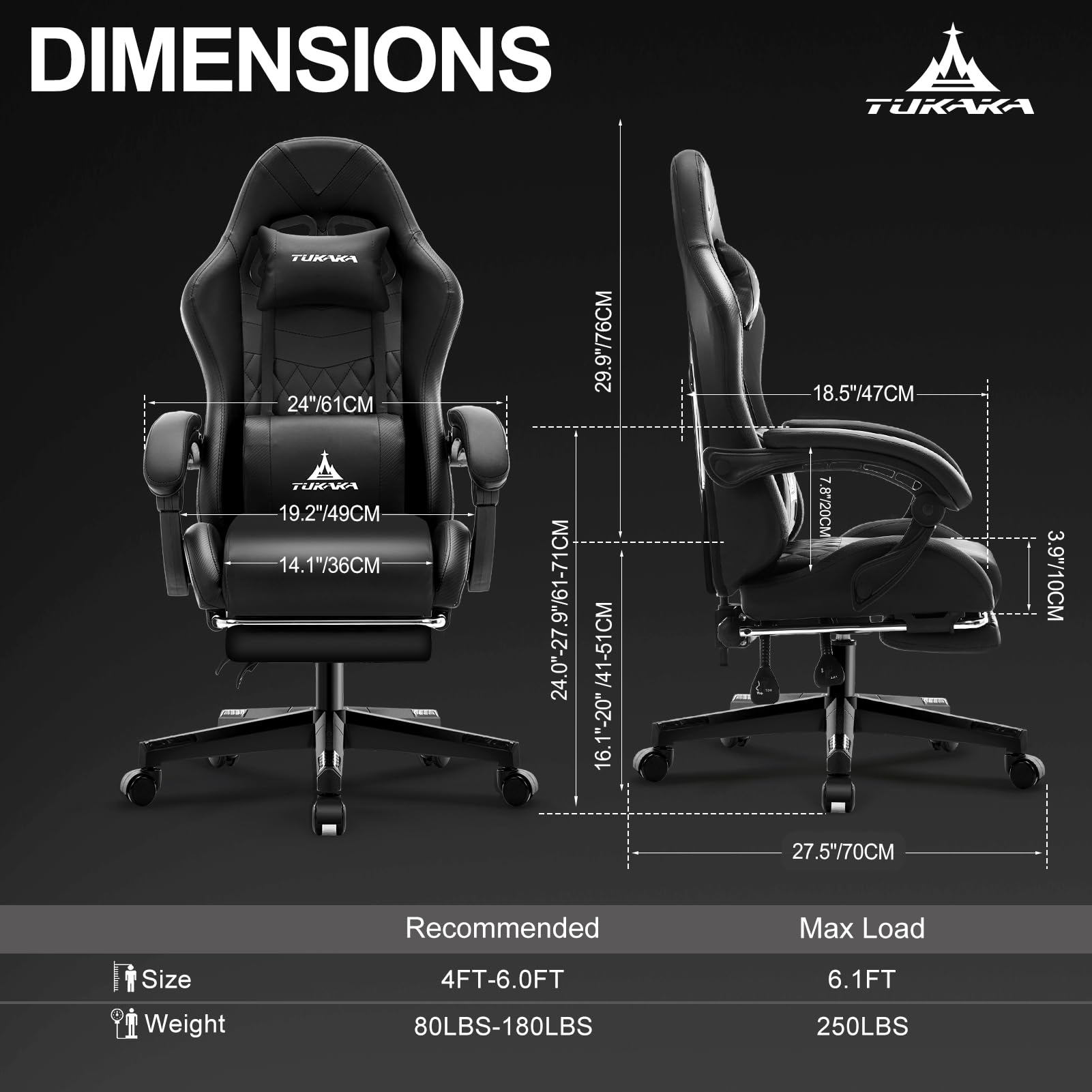 White Gaming Chair,Ergonomic Massage Office Desk Chair with Footrest | Pocket Spring Cushion,Reclining,Thick High Back,Headrest and Lumbar Support,Adjustable Leather Computer Chair Gamer Chair - Flex Gamingproduct_type