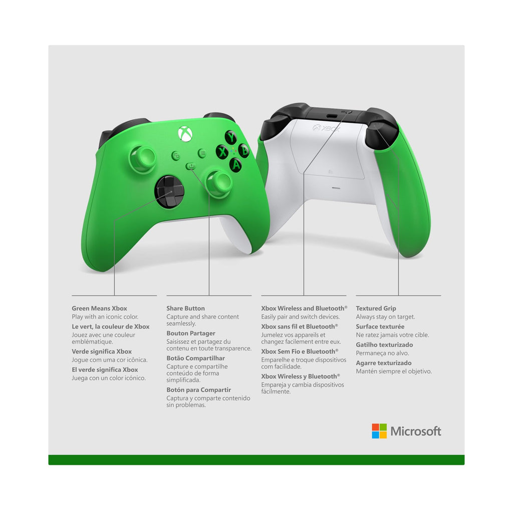 XBOX Wireless Gaming Controller | Pulse Red | Console, PC, & Cloud Devices | Textured Grip | Wireless, Bluetooth, USB-C Connectivity - Flex Gamingproduct_type