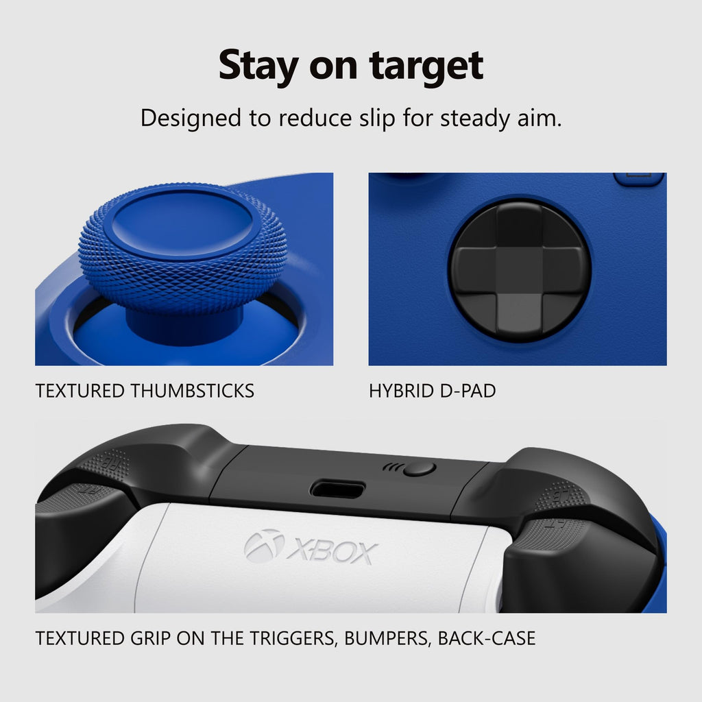 XBOX Wireless Gaming Controller | Pulse Red | Console, PC, & Cloud Devices | Textured Grip | Wireless, Bluetooth, USB-C Connectivity - Flex Gamingproduct_type