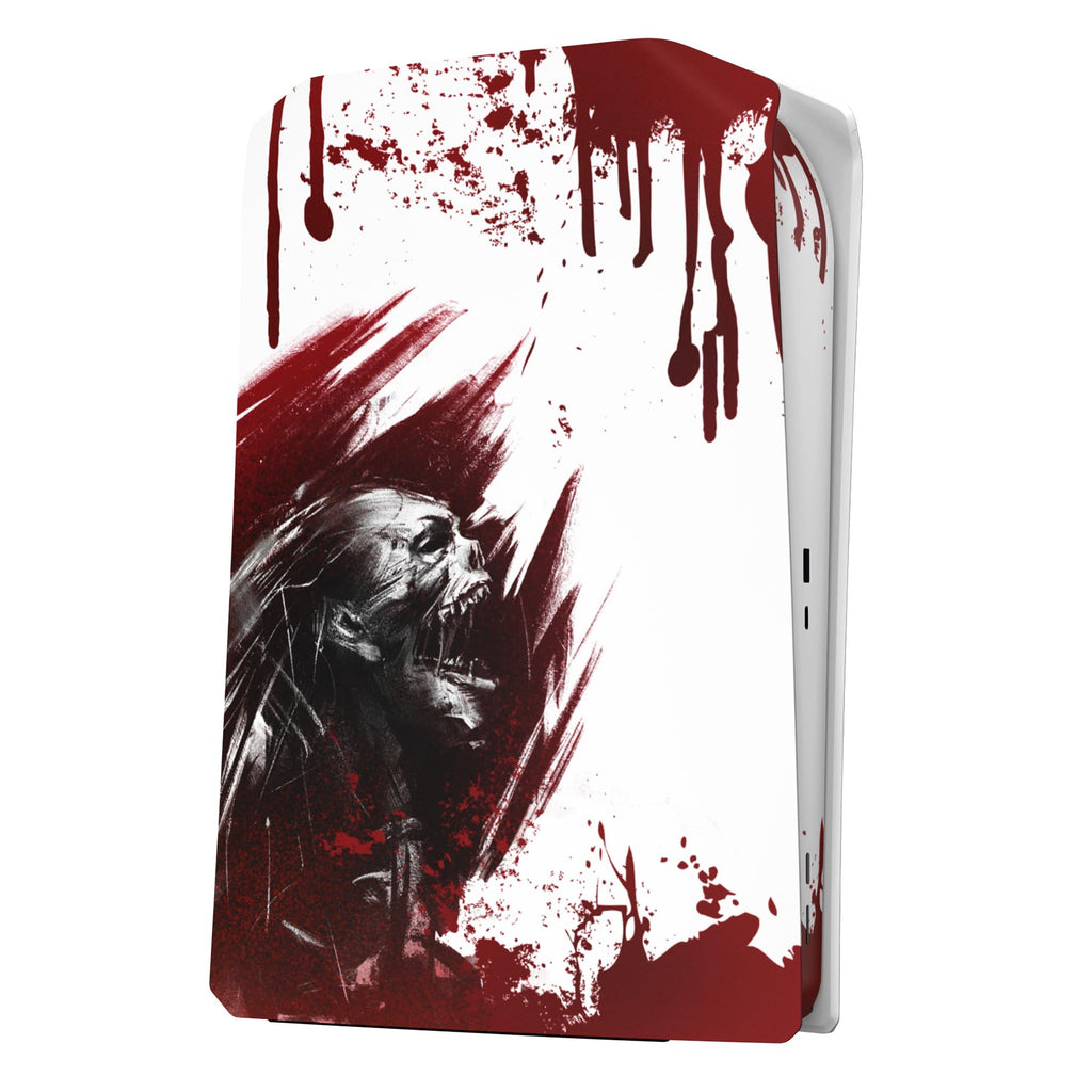 eXtremeRate eXcover The Great Wave Top Bottom Cover Compatible with ps5 Console Disc Edition, Replacement Faceplate Backplate Shell Skin Compatible with ps5 Disc Version Console - Flex Gamingproduct_type