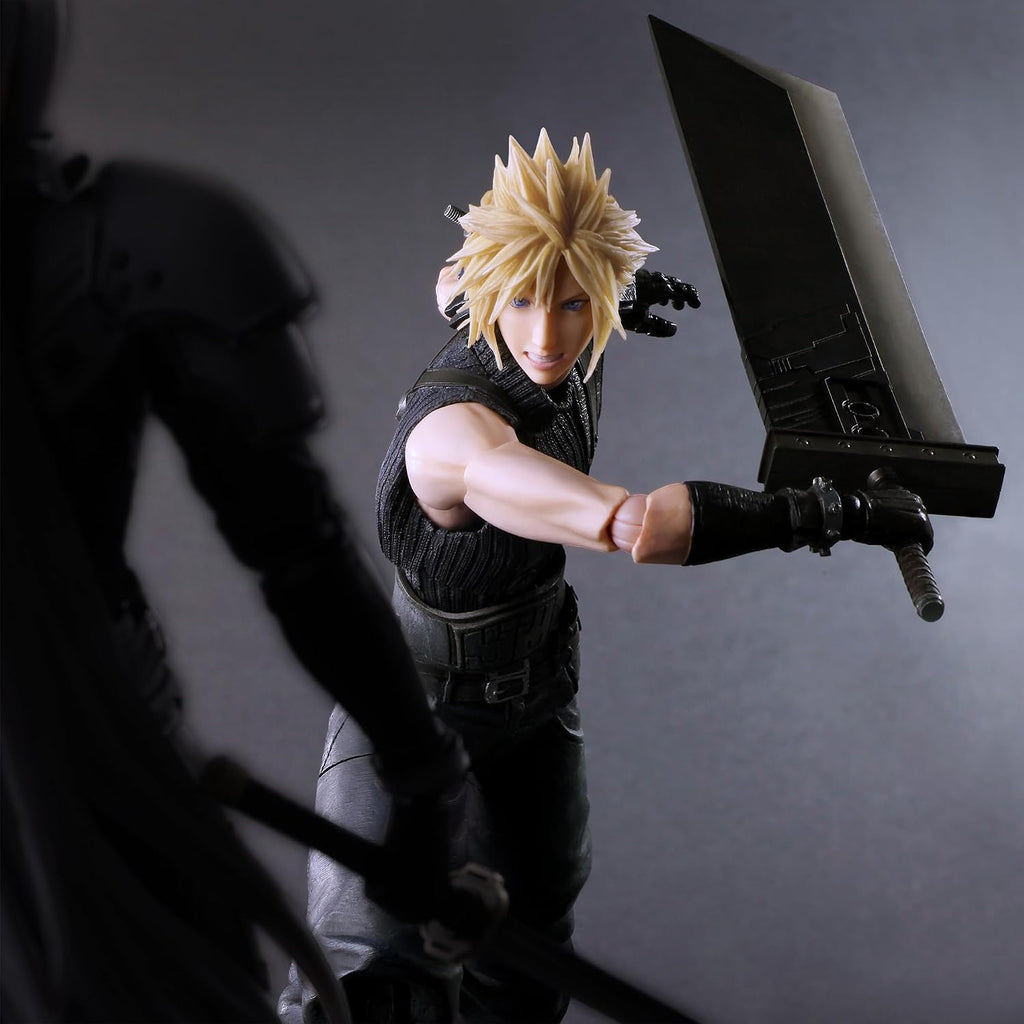 Final Fantasy VII Cloud Strife Figurine - Iconic Play Arts Kai 27 cm Collectible - Flex Gamingproduct_type