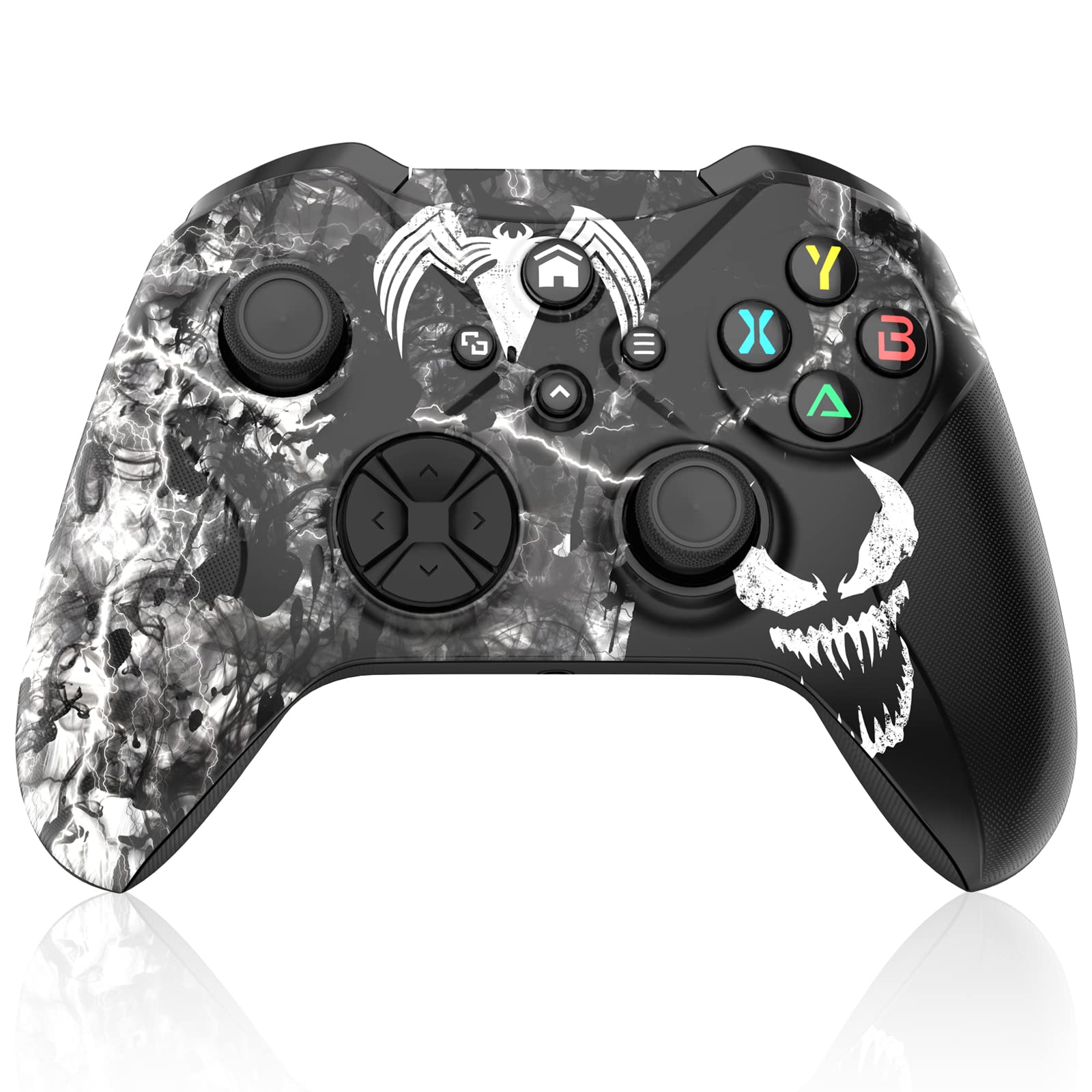 Gamrombo Wireless Gaming Controller Replacement for Xbox One, Xbox Series X|S, Xbox One S|X Controller with Hall Triggers, Hall Joysticks, Adjust RGB Light, Marco, Turbo, Audio Jack - Flex Gamingproduct_type
