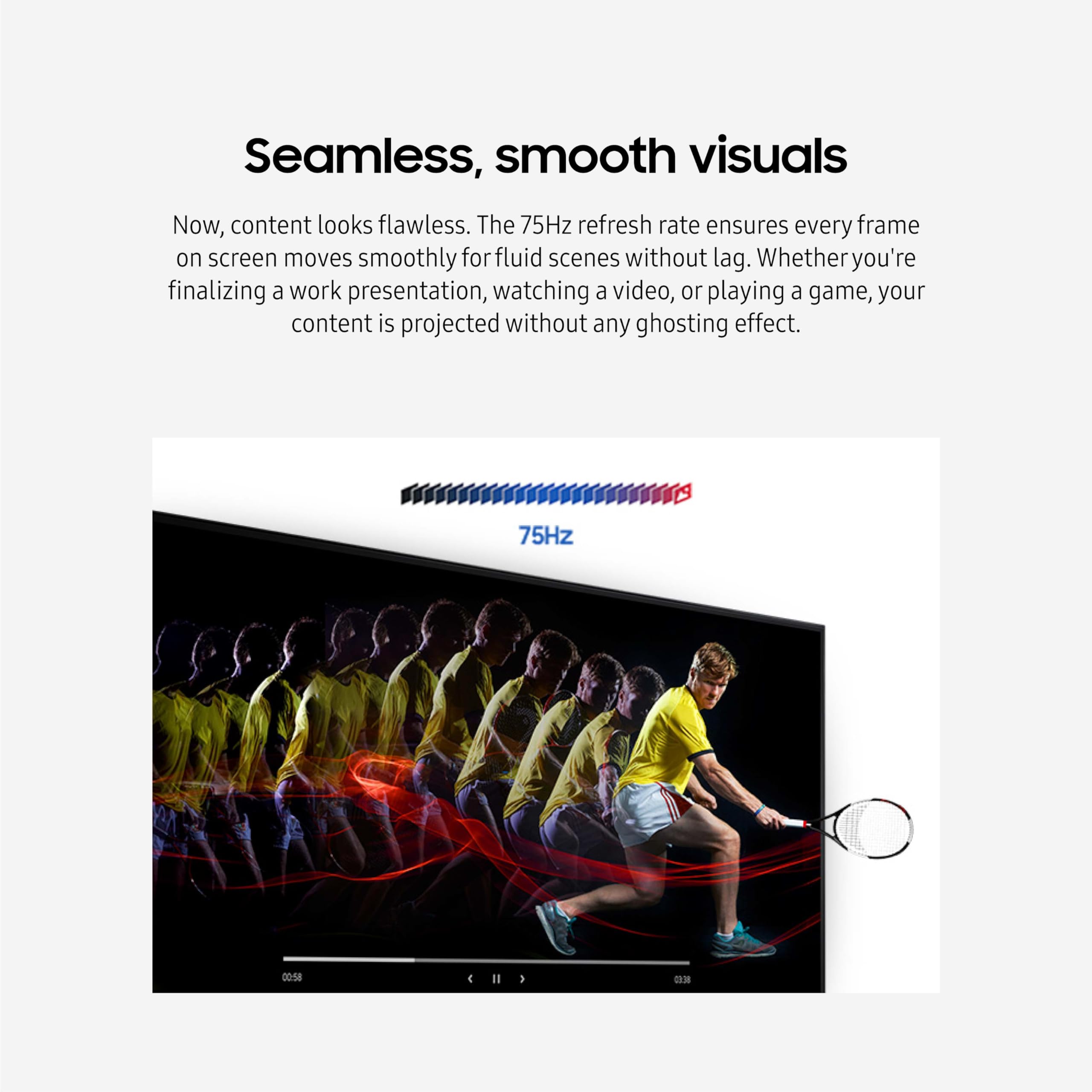 Samsung 24" (S30GD) Essential Monitor with IPS Panel and Tilt Only Stand, 100Hz Refresh Rate, Ergonomic Design, Advanced Eye Care, Game Mode, LS24D304GANXZA - Flex Gamingproduct_type
