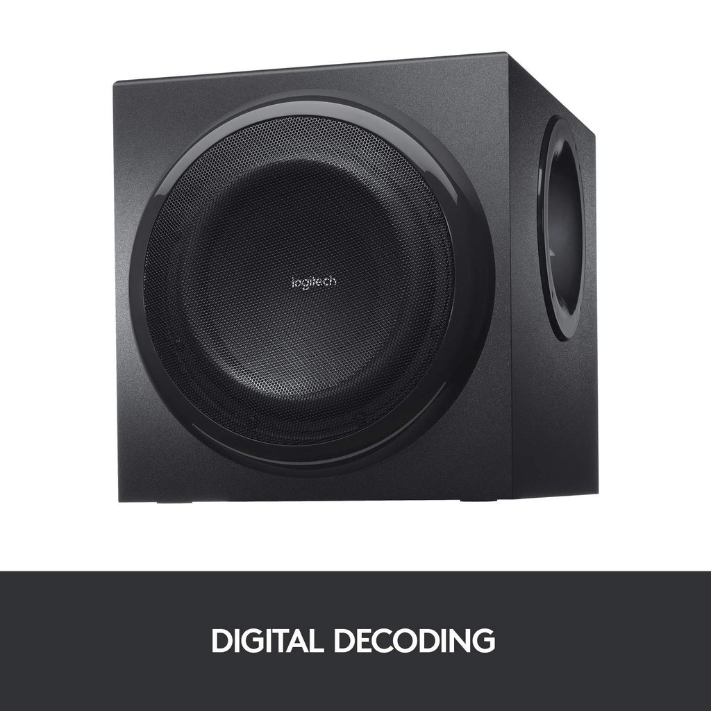 Logitech Z906 5.1 Surround Sound Speaker System - THX, Dolby Digital and DTS Digital Certified - Black - Flex Gamingproduct_type