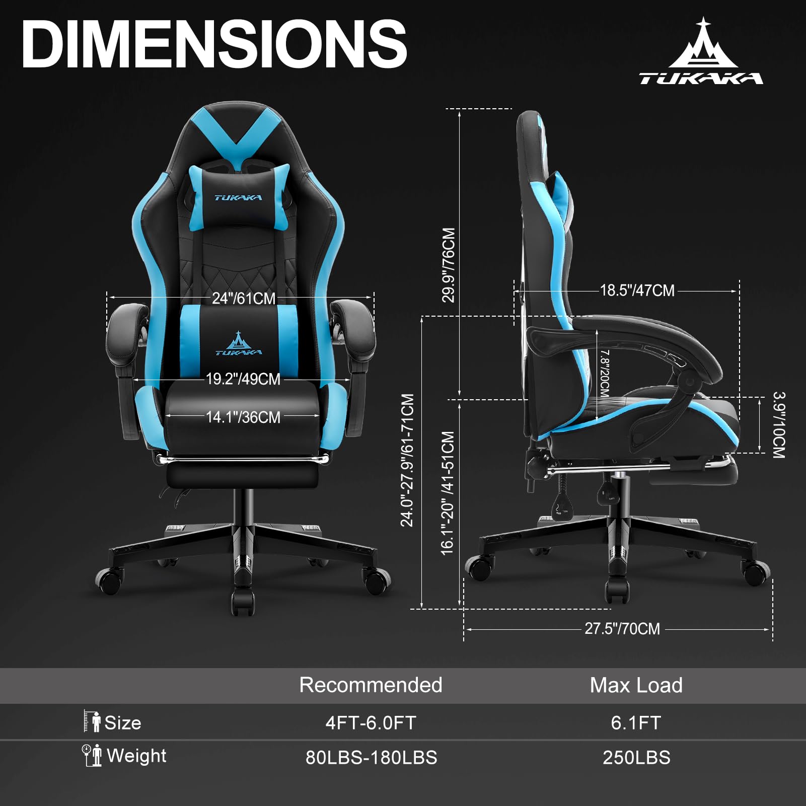 White Gaming Chair,Ergonomic Massage Office Desk Chair with Footrest | Pocket Spring Cushion,Reclining,Thick High Back,Headrest and Lumbar Support,Adjustable Leather Computer Chair Gamer Chair - Flex Gamingproduct_type