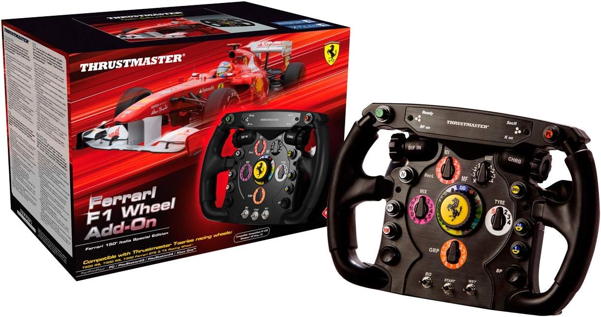 Thrustmaster F1 Wheel Add-On - Precision Racing Wheel with Official Ferrari License, Compatible with PlayStation, Xbox, and PC - Flex Gamingproduct_type