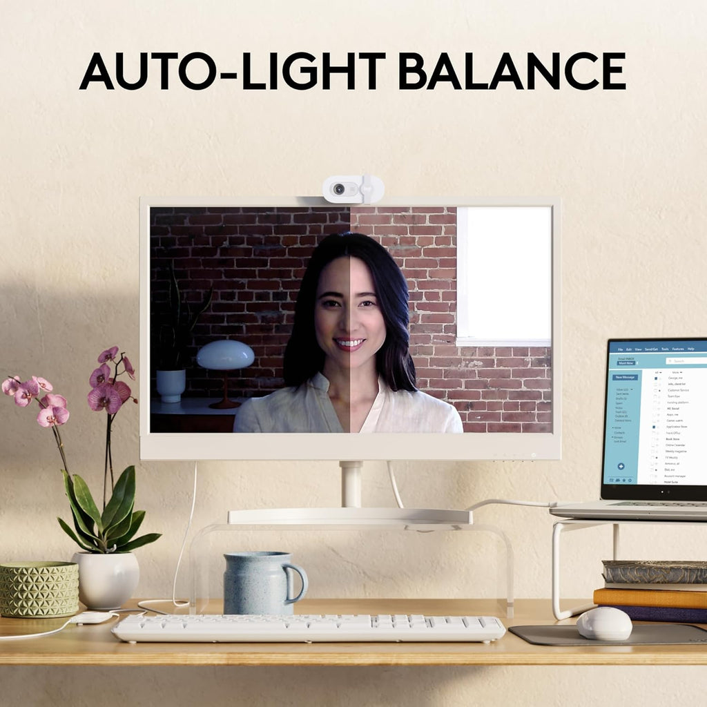 Logitech Brio 101 Full HD 1080p Webcam for Meetings, Streaming, Desktop, Laptop, PC - Built-in Mic, Shutter, Works with Zoom, Microsoft Teams, Nintendo Switch 2’s new GameChat Mode, USB-A,-Black - Flex Gamingproduct_type