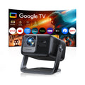 Smart 4K Projector [Google TV Stick Built-in & 360° Stand] with WiFi 6, Bluetooth 5.3, HDR10, 30W Hi-Fi, AI Auto Focus, Outdoor Portable Short Throw Movie Projector for Home Theater Bedroom Ceiling - Flex Gamingproduct_type