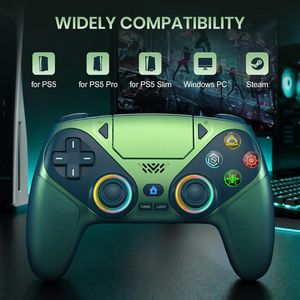 Unlock Gaming Fun with the Gamrombo LED Wireless Controller – Available in 6 Colors! - Flex Gamingproduct_type