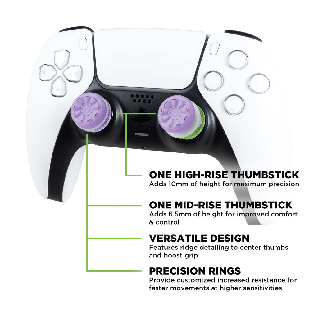KontrolFreek Aim Boost Kit for Xbox One and Xbox Series X Controller | Includes Performance Thumbsticks and Precision Rings | Black Galaxy Edition - Flex Gamingproduct_type