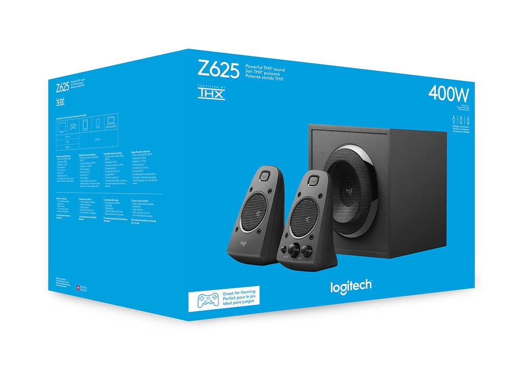 Logitech Z625 Powerful THX® Certified 2.1 Speaker System with Optical Input - Flex Gamingproduct_type