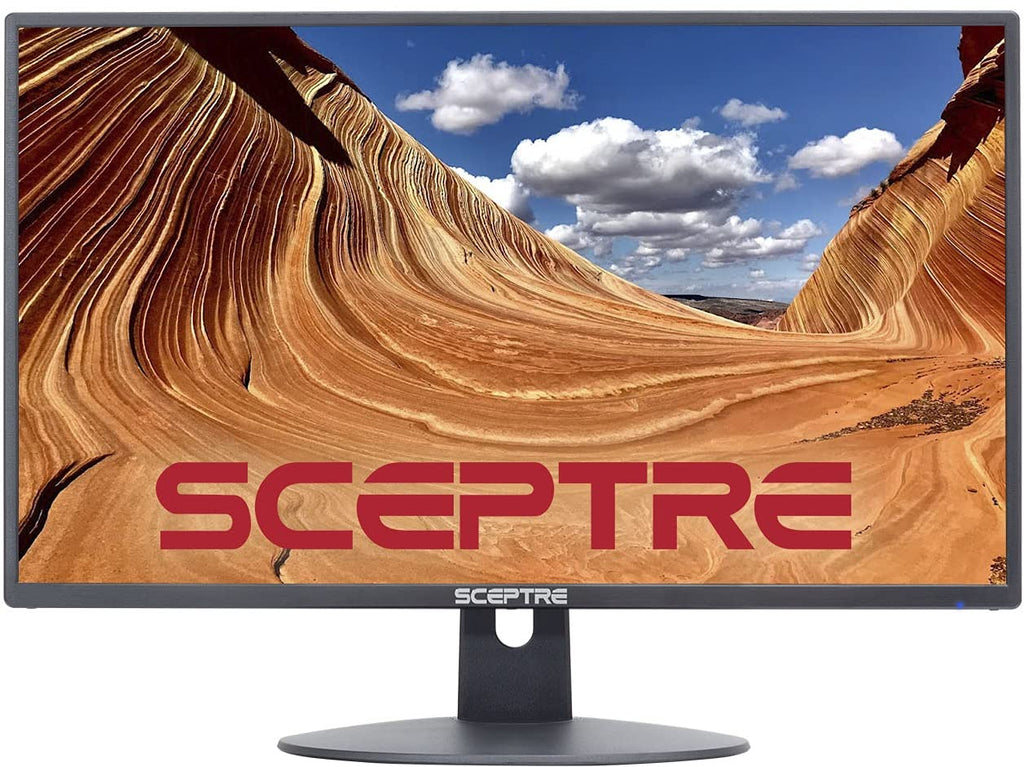 Sceptre Curved 27-inch Prime Monitor up to 100Hz 1080p, HDMI x2, VGA, 99% sRGB, Built-in Speakers, R1500, Machine Black 2025 (C275W-1920RN Series) - Flex Gamingproduct_type