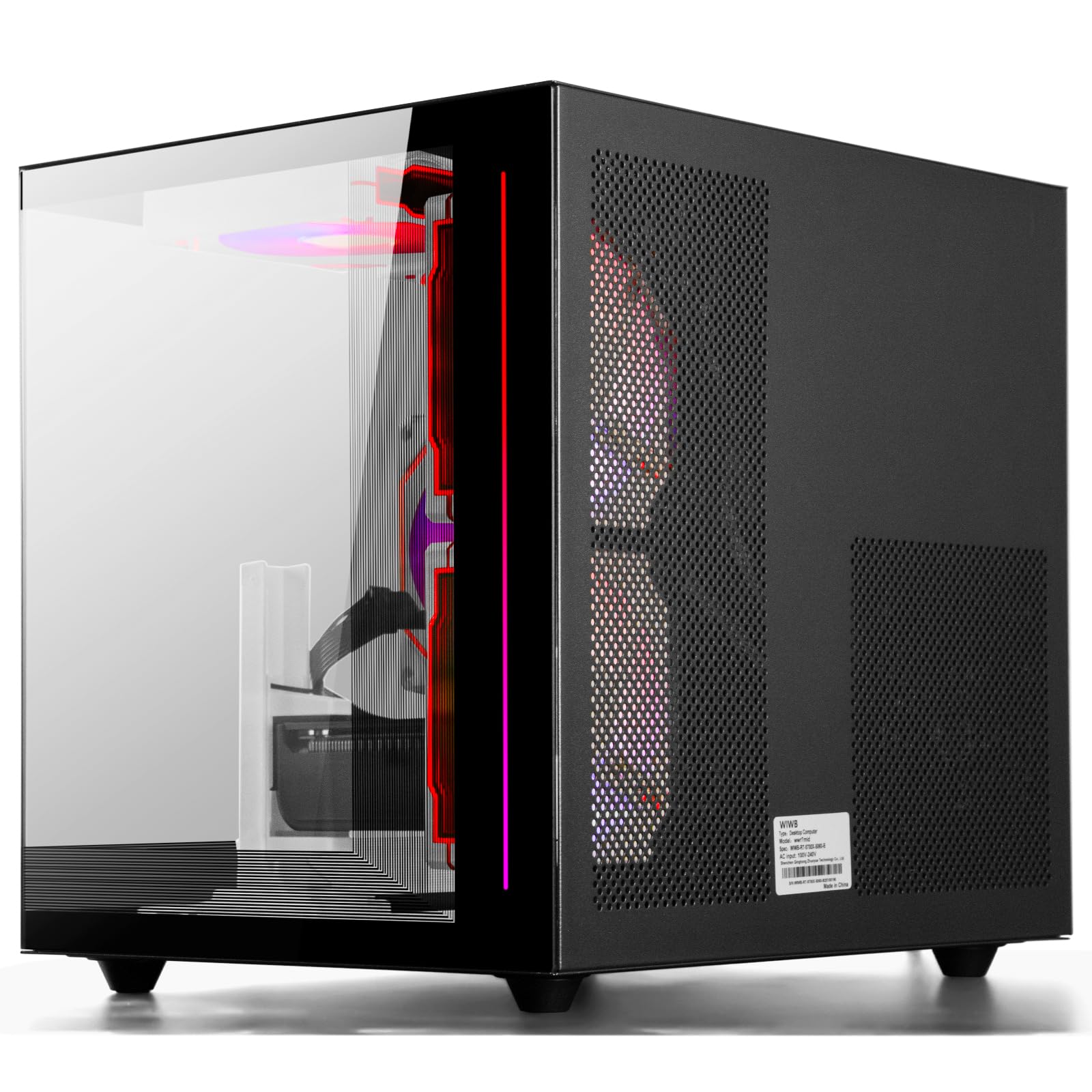 Gaming Desktop PC – Ryzen 5 4500, GeForce RTX 3050, 16GB DDR4 RAM, 512GB NVMe SSD, WiFi 6 – Desktop for Gaming, Streaming, School, Home Office & Everyday Use - Flex Gamingproduct_type
