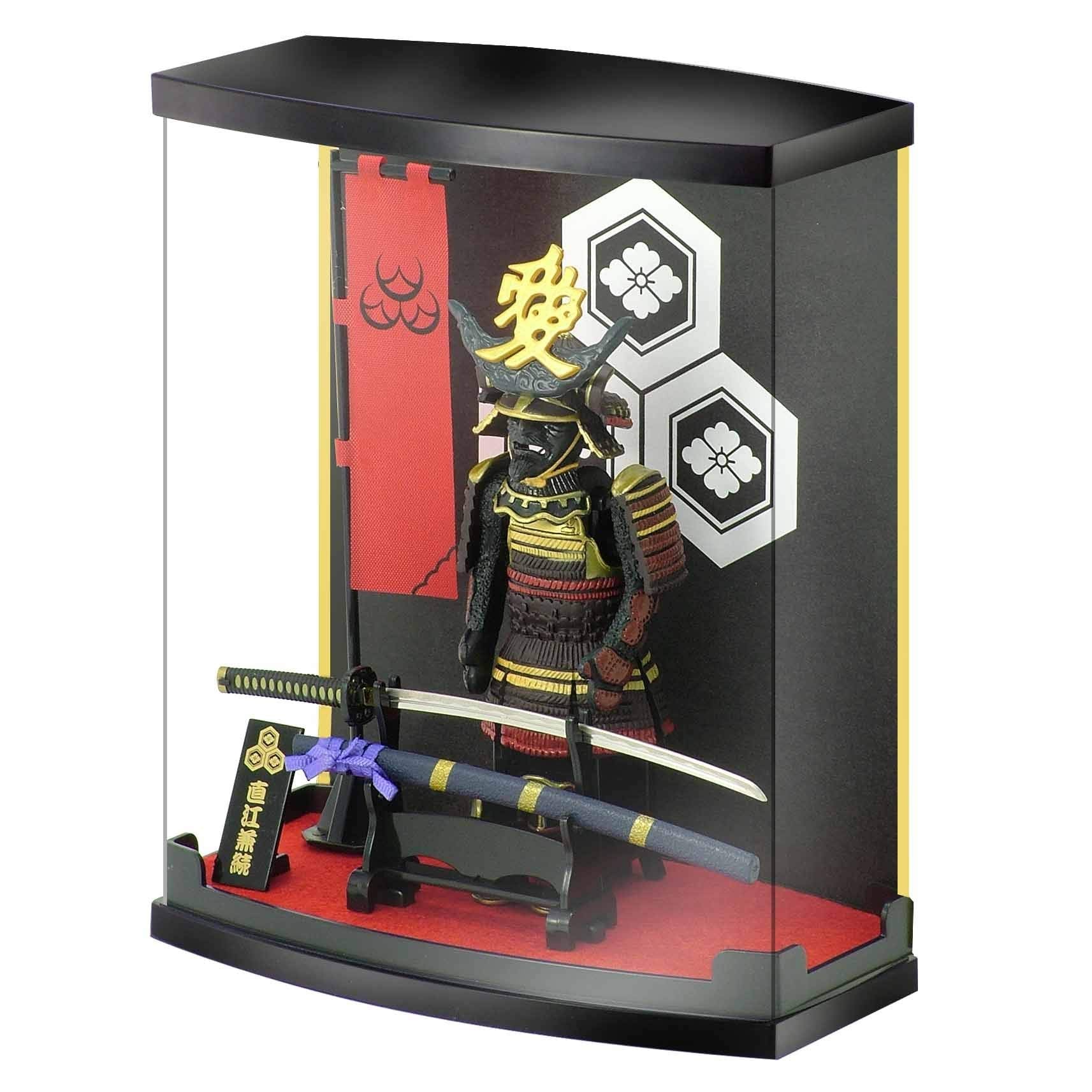 MEISTER JAPAN Samurai Figure Yamamoto Kansuke 8.3" w/Katana & Case | 1:10 scale armor honoring the Takeda strategist, with stand, flag & kakedai stand; dust-proof, gift for history fans - Flex Gamingproduct_type