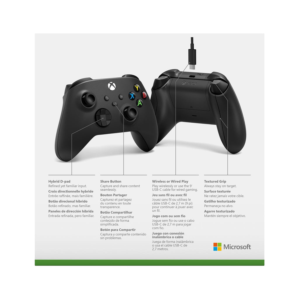 XBOX Wireless Gaming Controller | Pulse Red | Console, PC, & Cloud Devices | Textured Grip | Wireless, Bluetooth, USB-C Connectivity - Flex Gamingproduct_type