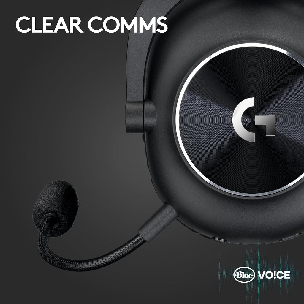 Logitech G Pro X 2 Lightspeed Wireless Gaming Headset, Black