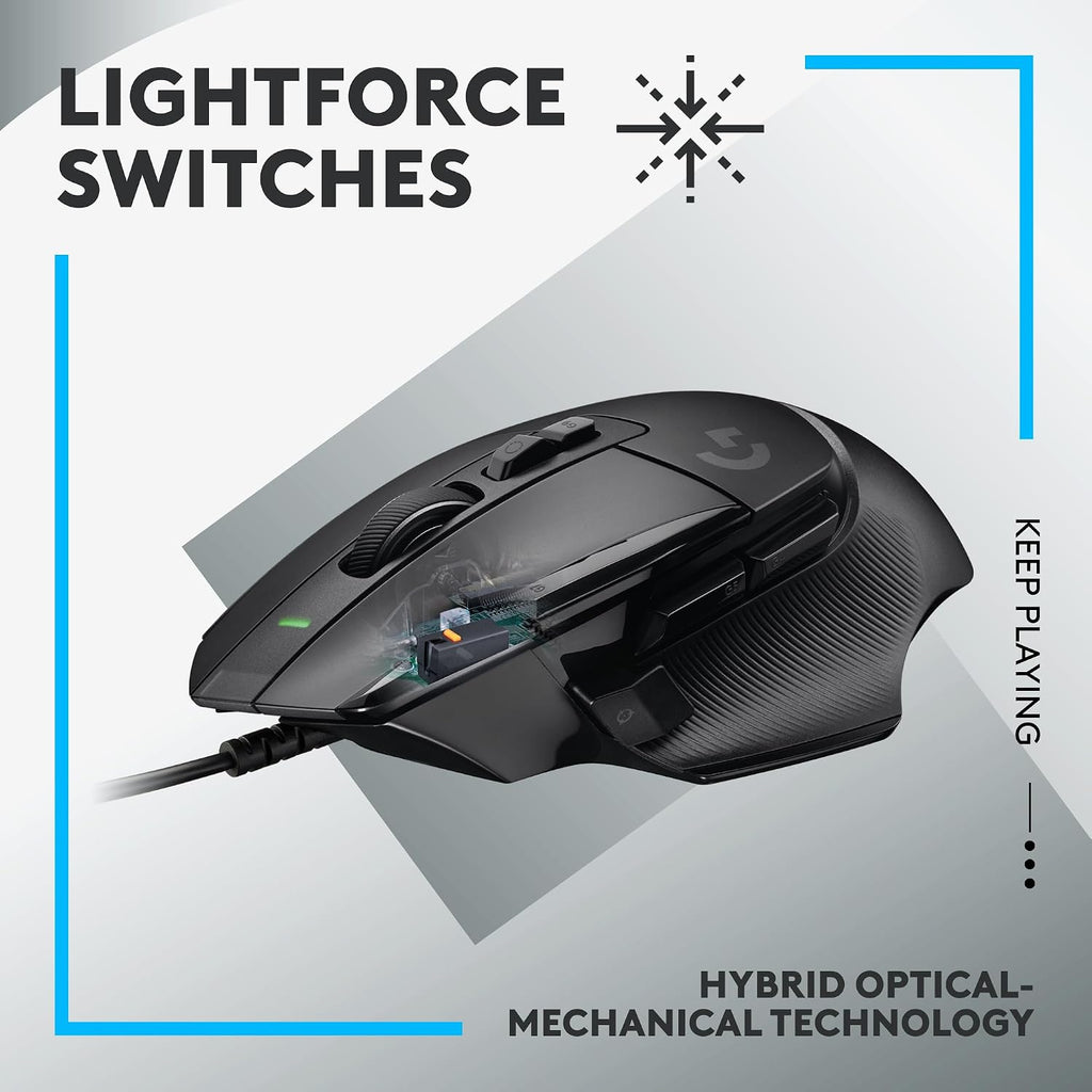 Logitech G502 X Plus Lightspeed Wireless Gaming Mouse + G733 Lightspeed Wireless Gaming Headset - Black - Flex Gamingproduct_type