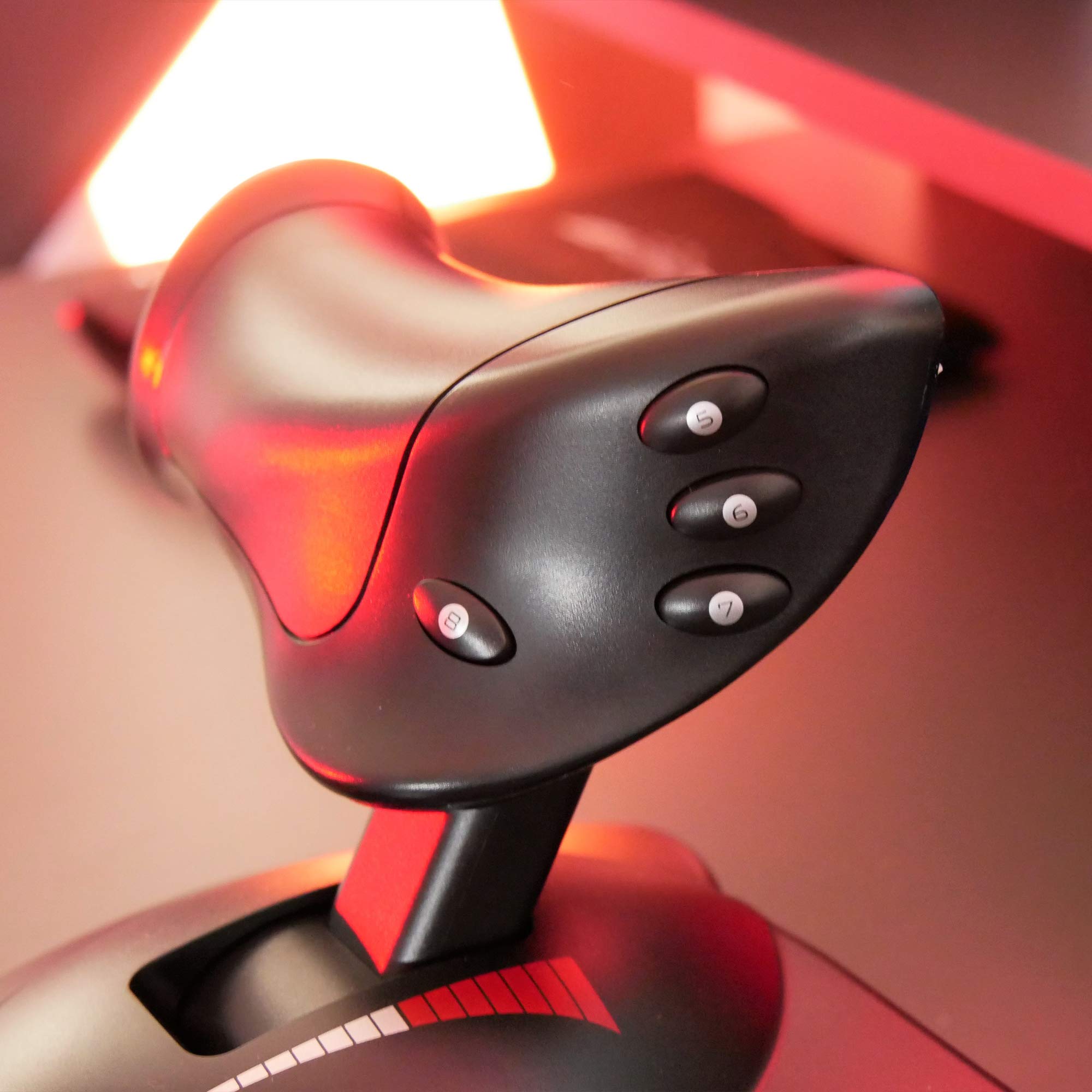 Thrustmaster T-Flight Hotas X USB Flight Sim Stick & Throttle - PC | Detachable design, adjustable resistance, 12 programmable buttons, 5 axes, dual rudder control, preset memory, ergonomic - Flex Gamingproduct_type