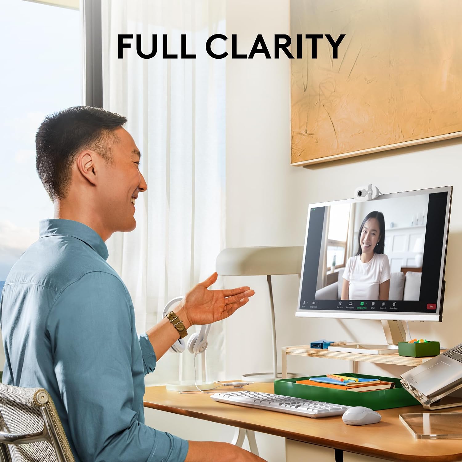 Logitech Brio 101 Full HD 1080p Webcam for Meetings, Streaming, Desktop, Laptop, PC - Built-in Mic, Shutter, Works with Zoom, Microsoft Teams, Nintendo Switch 2’s new GameChat Mode, USB-A,-Black - Flex Gamingproduct_type