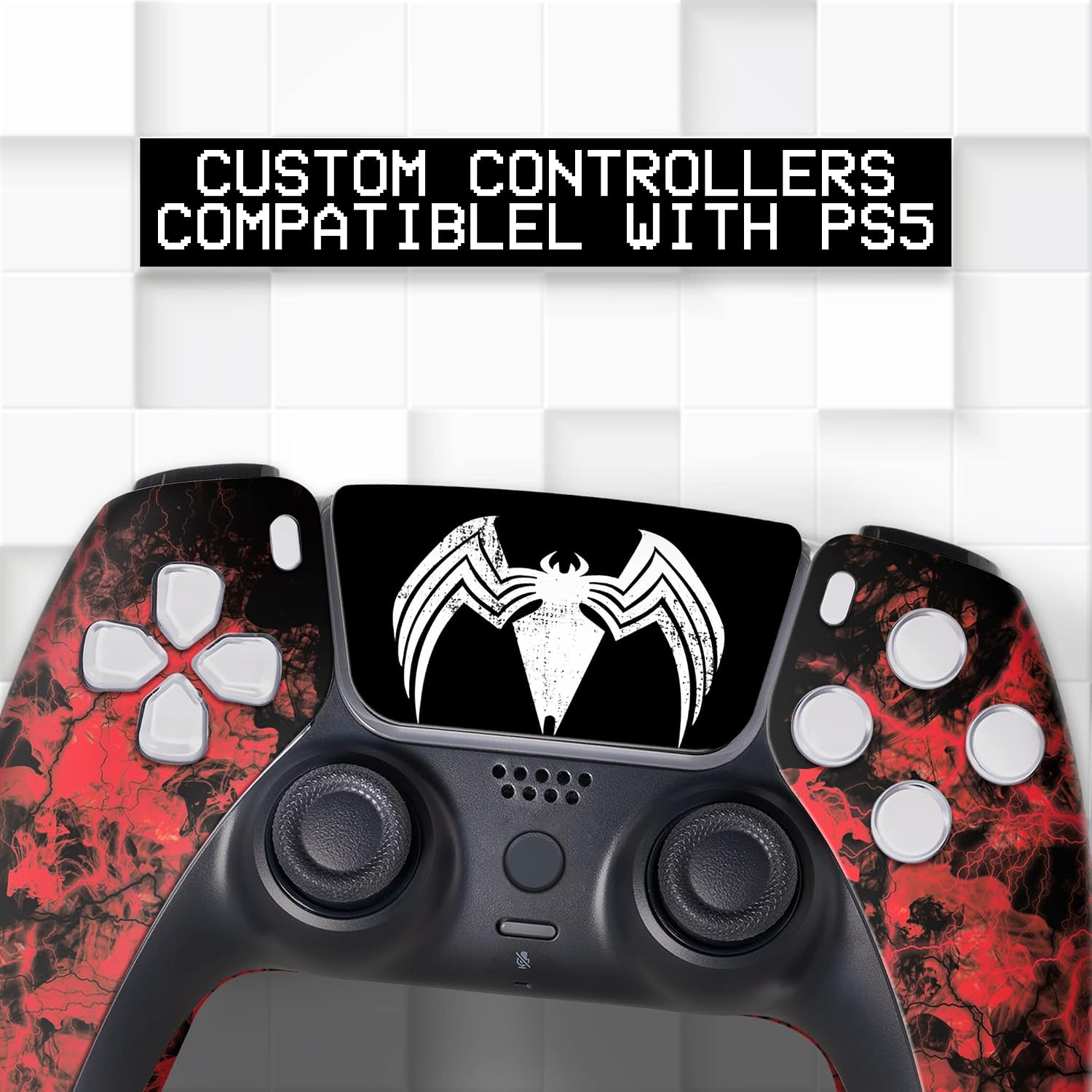 Custom PlayStation 5 Controller with Magnetic Charging Stand - Elevate Your Gaming Experience! - Flex Gamingproduct_type