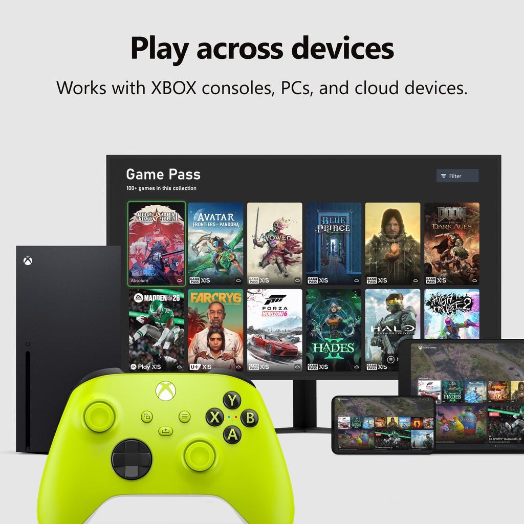 XBOX Wireless Gaming Controller | Pulse Red | Console, PC, & Cloud Devices | Textured Grip | Wireless, Bluetooth, USB-C Connectivity - Flex Gamingproduct_type
