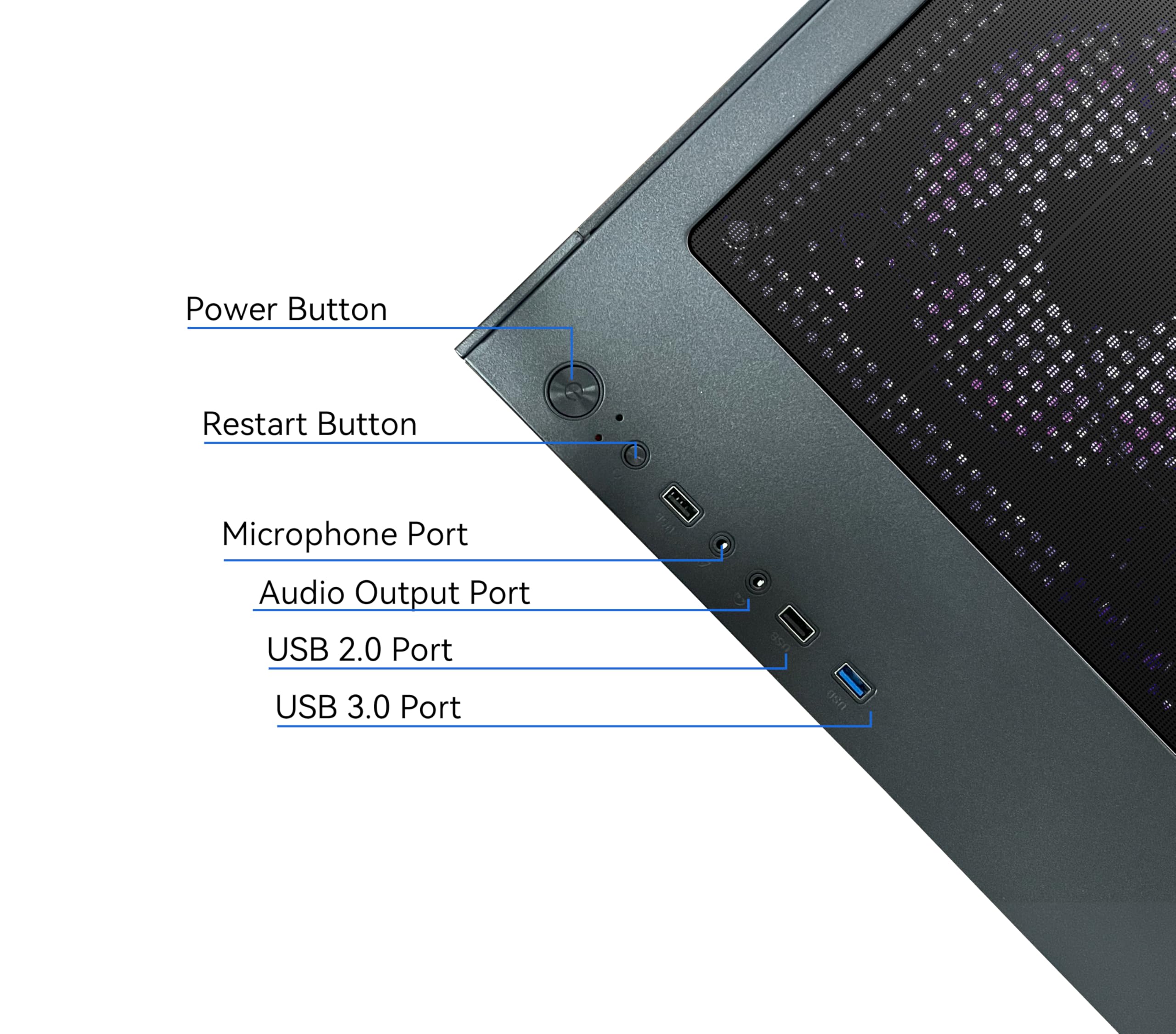 SKYESEV Gaming Desktop Computer PC,AMD Ryzen 5 5600,RTX3050 6GB,32GB DDR4 | 1TB M.2 NVMe PCle,ARGB Fan,WiFi,Game Design Office Console,Sea View Room, Tower - Flex Gamingproduct_type