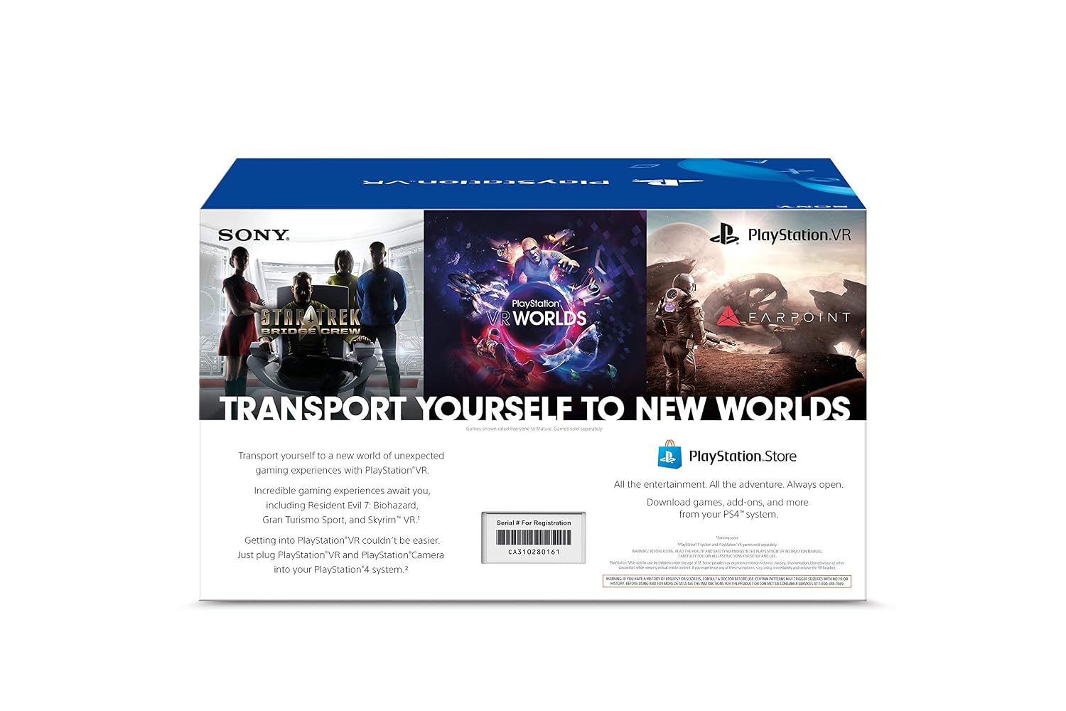 PlayStation VR Headset + Camera Bundle [Discontinued] (Renewed) - Flex Gamingproduct_type