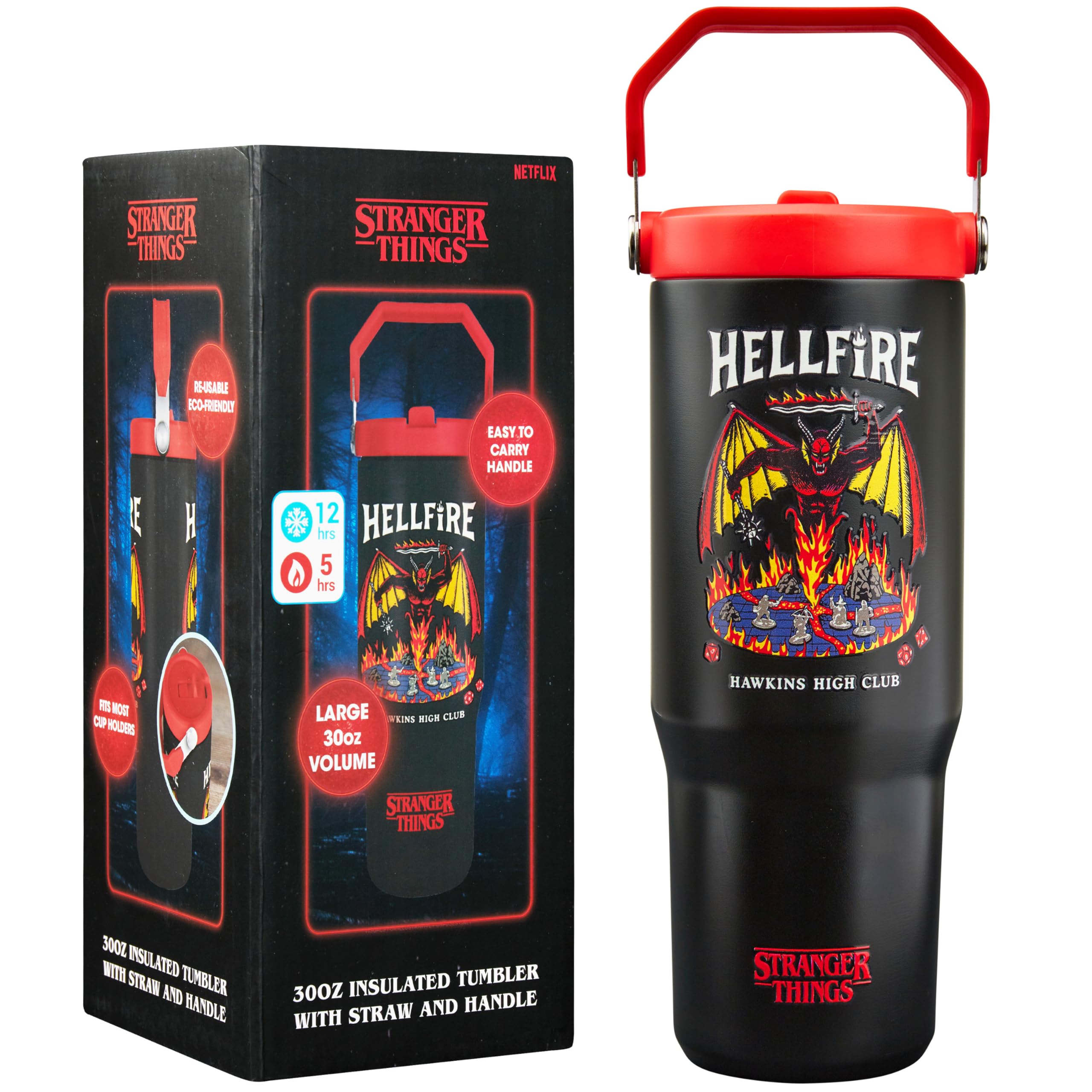 Get Trend Super Mario Tumbler Stainless Steel with Straw 30oz Kids Teens Insulated Cup with Lid Travel Mug Cups for School Sports Gifts for Kids (Red Super Mario) - Flex Gamingproduct_type