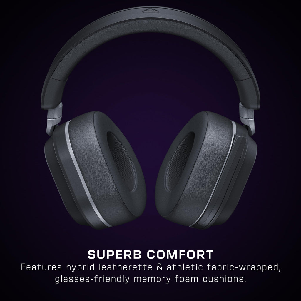 Turtle Beach Stealth 700 Wireless Multiplatform Gaming Headset for PS5 & PC | PlayStation, PS4, Bluetooth, 60mm Dual Drivers, 80-Hr Battery, Noise-Cancelling Flip-to-Mute Mic, Dual Transmitters, Black - Flex Gamingproduct_type