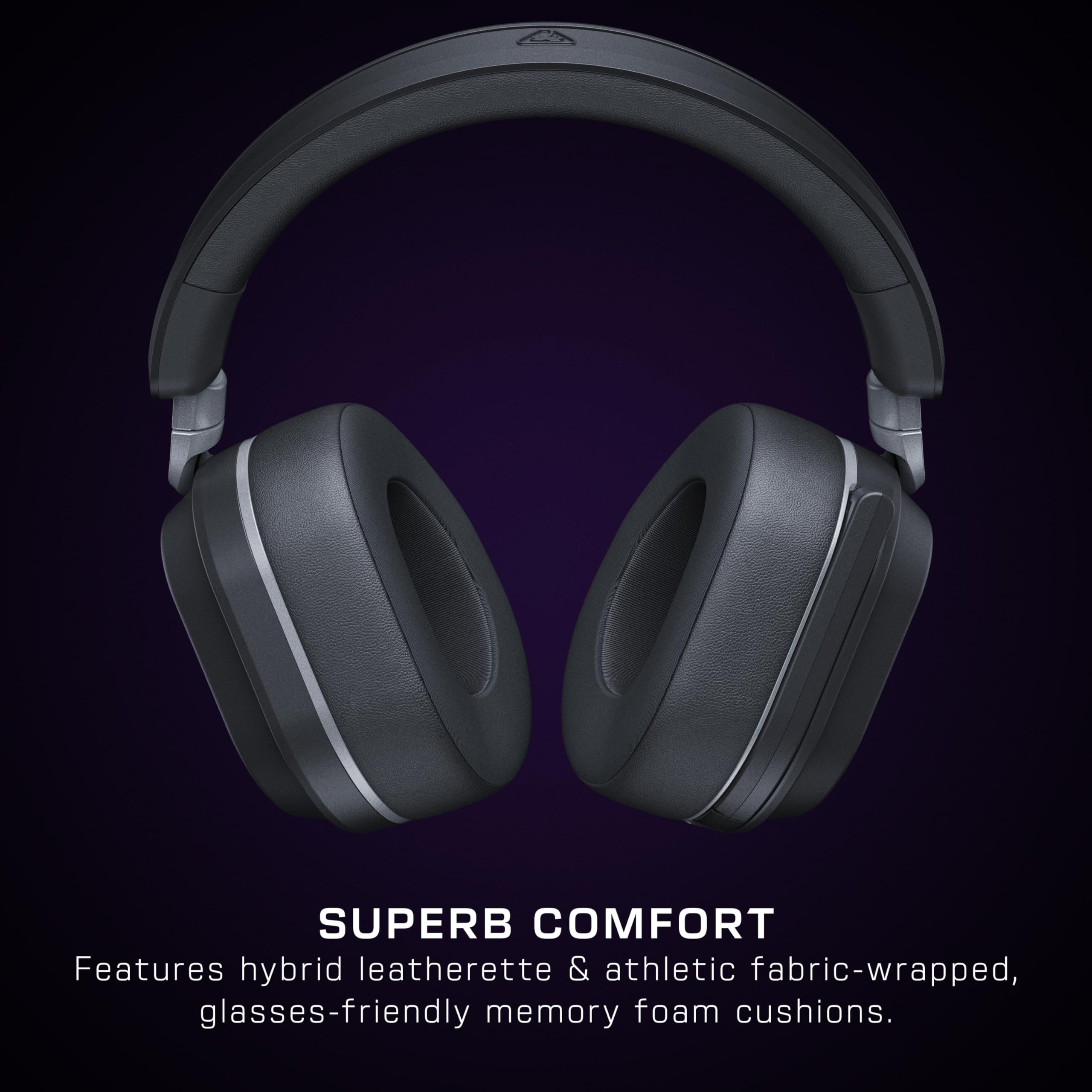 Turtle Beach Stealth 700 Wireless Multiplatform Gaming Headset for PS5 & PC | PlayStation, PS4, Bluetooth, 60mm Dual Drivers, 80-Hr Battery, Noise-Cancelling Flip-to-Mute Mic, Dual Transmitters, Black - Flex Gamingproduct_type