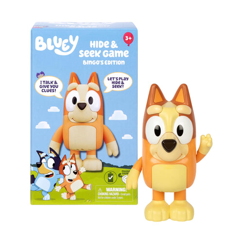 Bluey Game Hide and Seek Figure, Articulated, Musical Kids Figurines with Dance Mode, Interactive Play Toddler Figurine Toys for Ages 3+ - Flex Gamingproduct_type