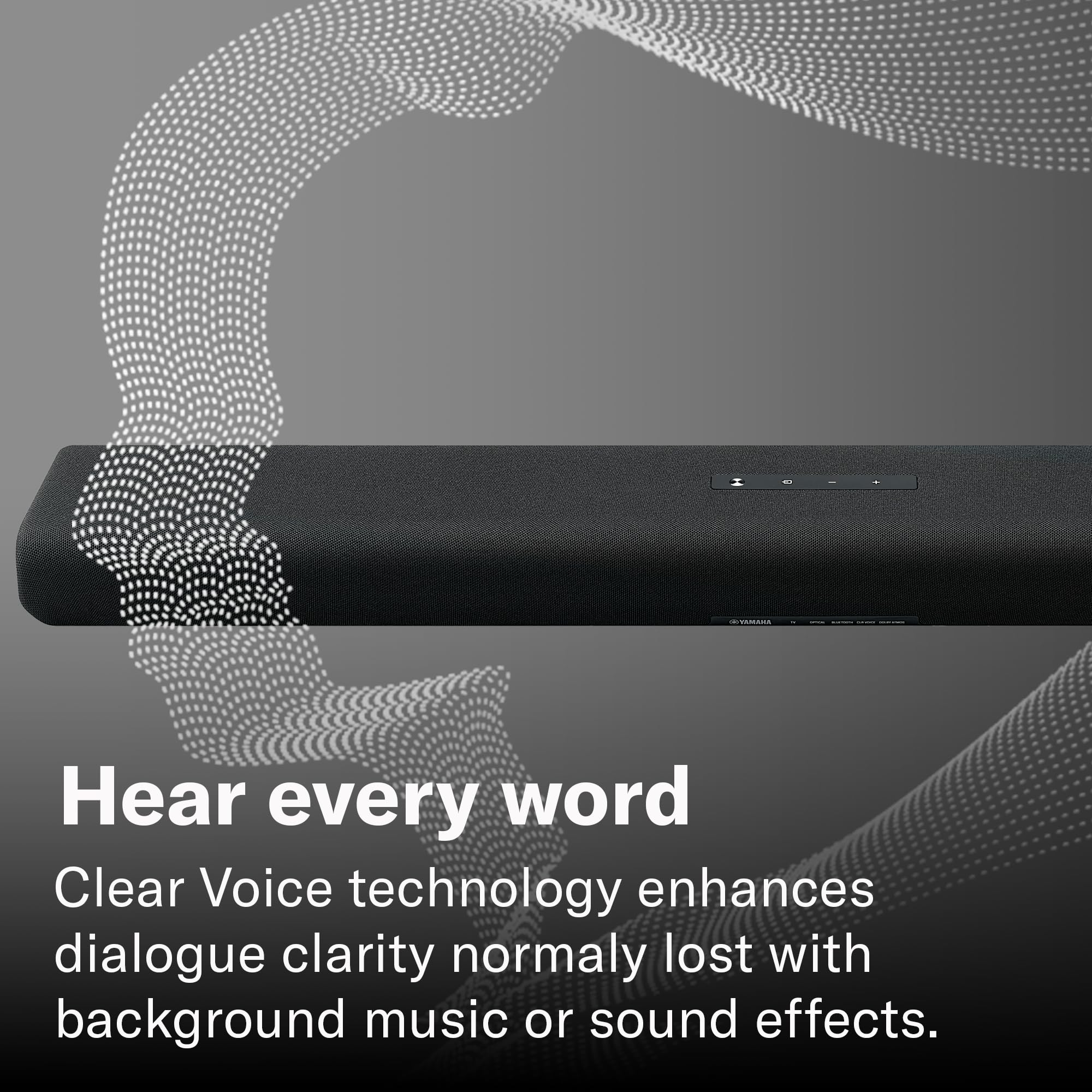 Yamaha SR-B30A Sound bar with Built-in Subwoofers, Dolby Atmos Sound bar for TV, Home Theater Sound System for TV, Bluetooth, Black - Flex Gamingproduct_type