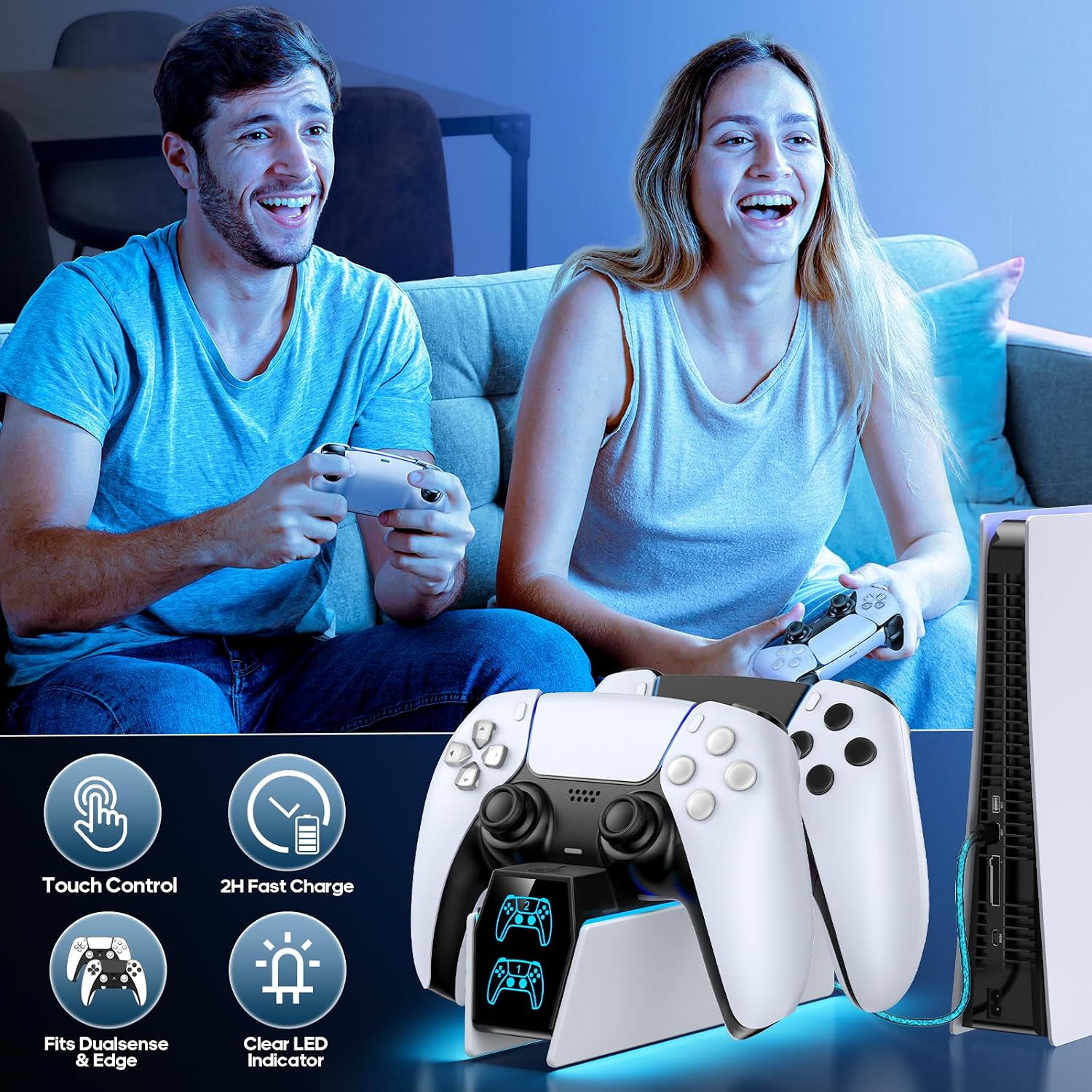 Effortless Charging with the Best PS5 Controller Charging Station - Flex Gamingproduct_type