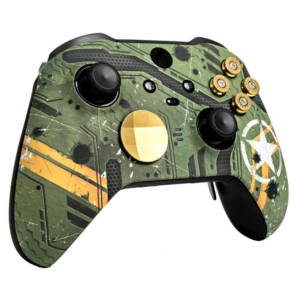 Xbox Elite Series 2 Custom Soft Touch Controller - Soft Touch Feel, Added Grip, Cool Blue Color - Compatible with Xbox One, Series X, Series S - Flex Gamingproduct_type