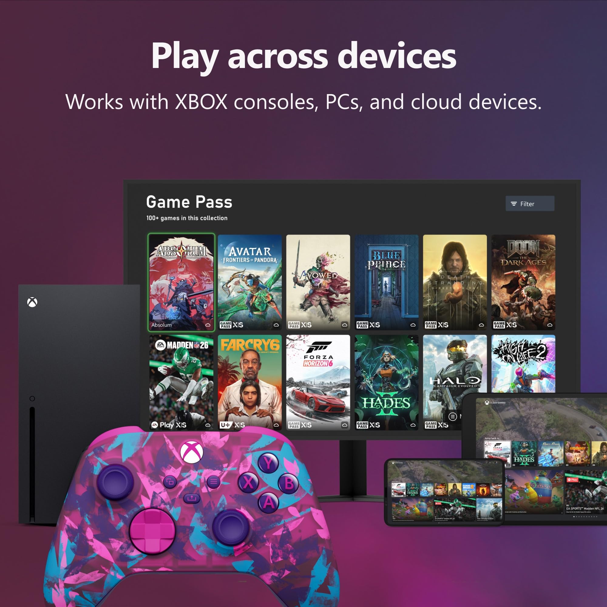 XBOX Wireless Gaming Controller | Pulse Red | Console, PC, & Cloud Devices | Textured Grip | Wireless, Bluetooth, USB-C Connectivity - Flex Gamingproduct_type