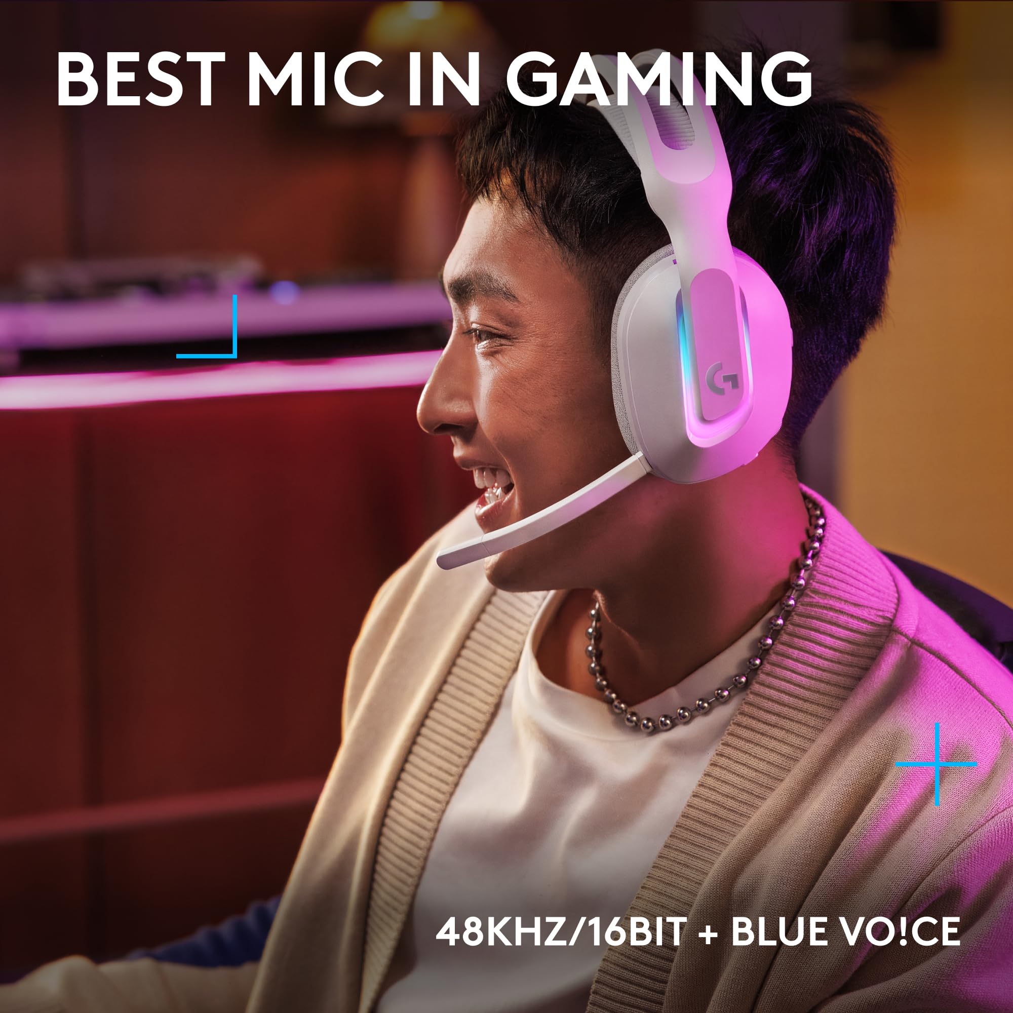 Logitech G522 Lightspeed Wireless Gaming Headset, Full-Band Mic, Advanced Audio, Tri-Connect (Lightspeed, Bluetooth, USB A to C), LIGHTSYNC RGB, for PC & Nintendo Switch/Switch 2 – Black - Flex Gamingproduct_type