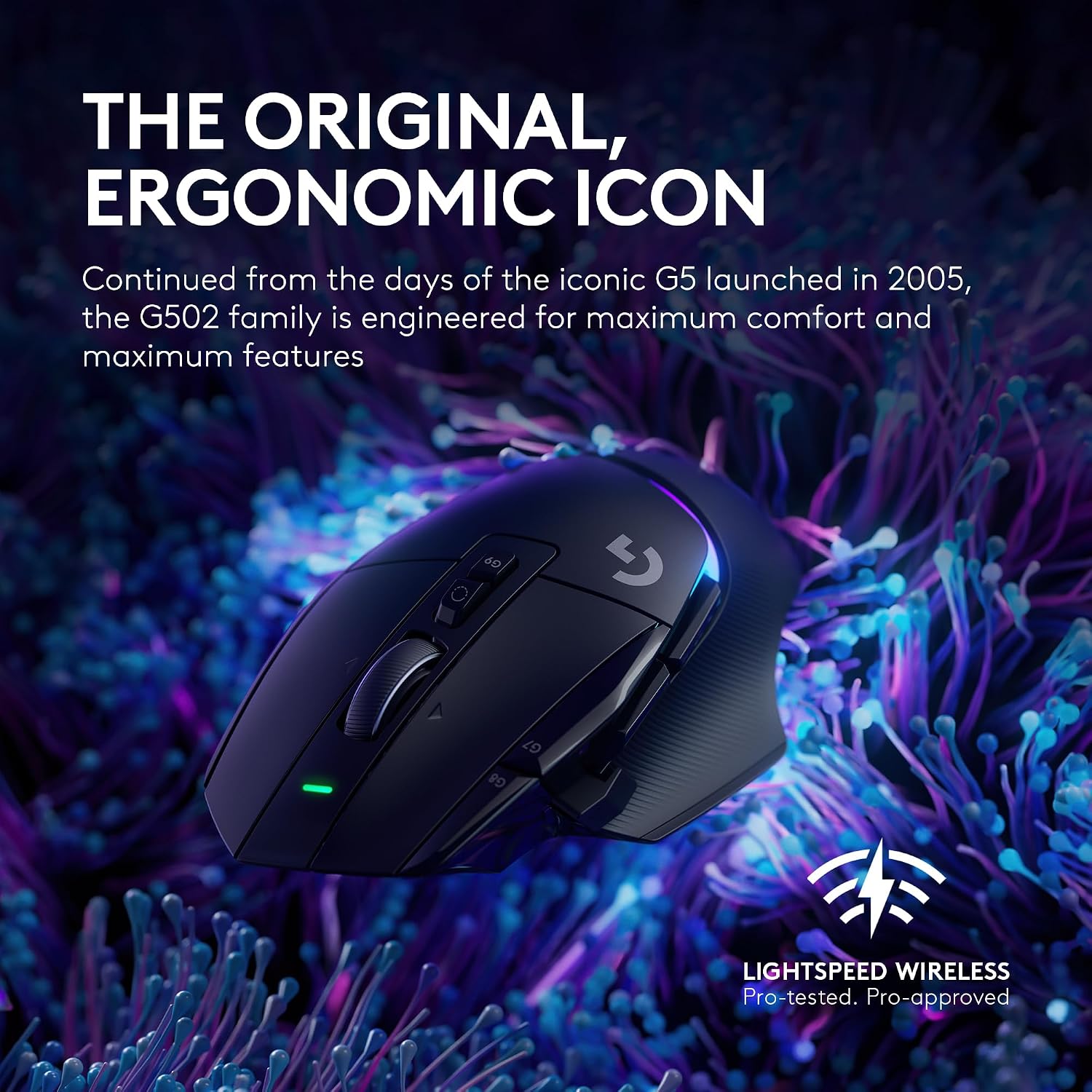 Logitech G502 X Plus Lightspeed Wireless Gaming Mouse + G733 Lightspeed Wireless Gaming Headset - Black - Flex Gamingproduct_type
