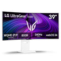 LG 34GX90SA-W 34-inch Ultragear WQHD (3440 x 1440) OLED Curved Gaming Monitor 240Hz, 1ms, NVIDIA G-Sync Compatible, AMD FreeSync Premium, VESA DisplayHDR True Black 400, webOS, USB Type-C, White - Flex Gamingproduct_type