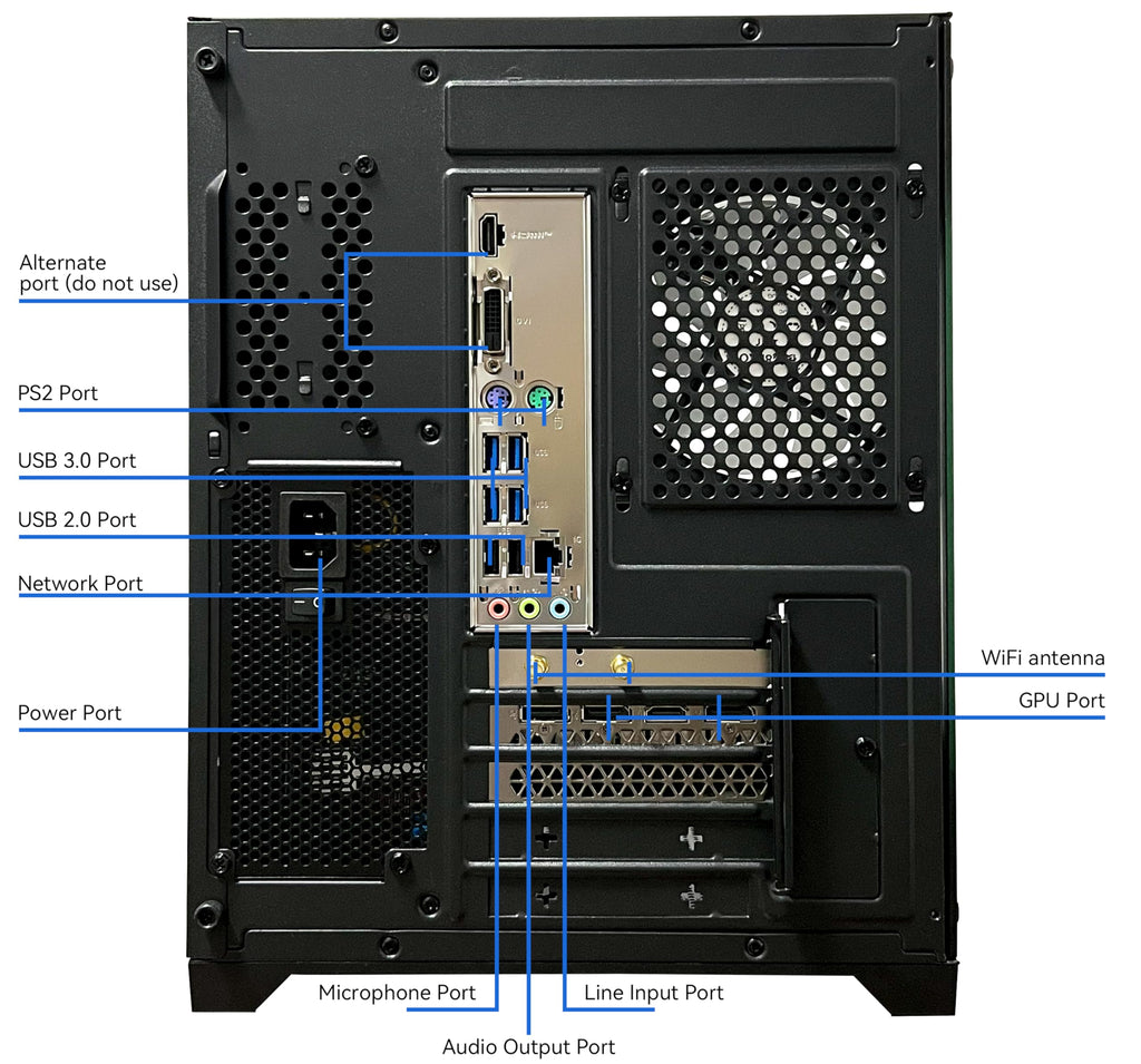 SKYESEV Gaming Desktop Computer PC,AMD Ryzen 5 5600,RTX3050 6GB,32GB DDR4 | 1TB M.2 NVMe PCle,ARGB Fan,WiFi,Game Design Office Console,Sea View Room, Tower - Flex Gamingproduct_type