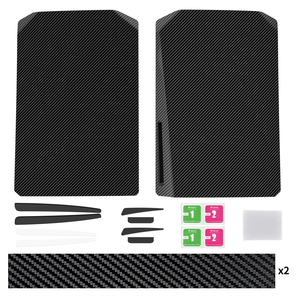 eXtremeRate eXcover The Great Wave Top Bottom Cover Compatible with ps5 Console Disc Edition, Replacement Faceplate Backplate Shell Skin Compatible with ps5 Disc Version Console - Flex Gamingproduct_type