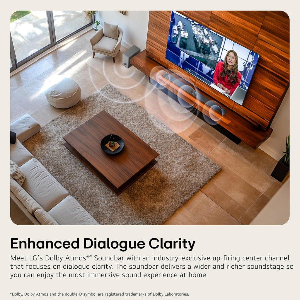 LG S70TY 3.1.1-Channel QNED TV Matching Soundbar, Dolby Atmos, Wow Orchestra, Rear Speaker Ready, Wireless Subwoofer - Flex Gamingproduct_type