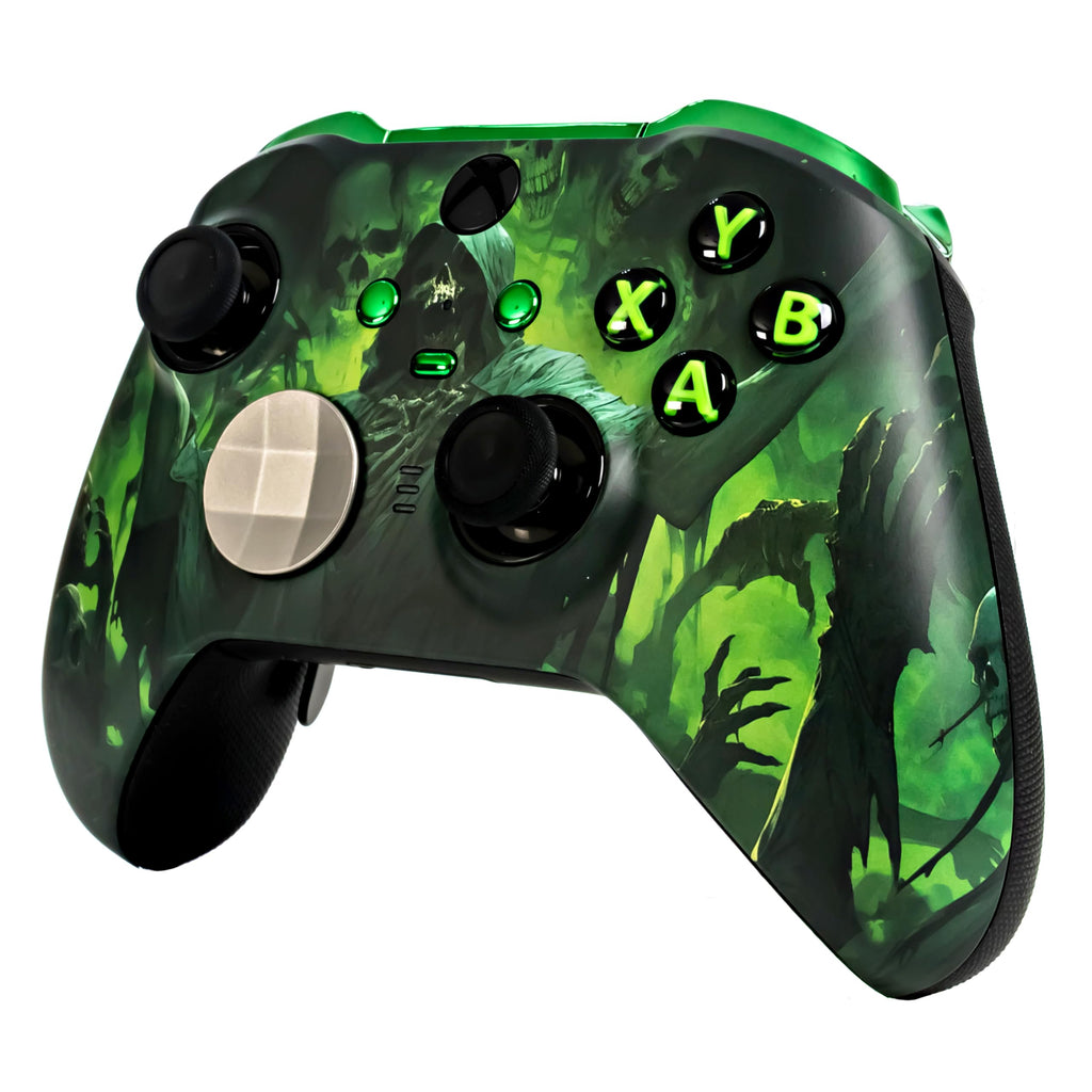 Xbox Elite Series 2 Custom Soft Touch Controller - Soft Touch Feel, Added Grip, Cool Blue Color - Compatible with Xbox One, Series X, Series S - Flex Gamingproduct_type