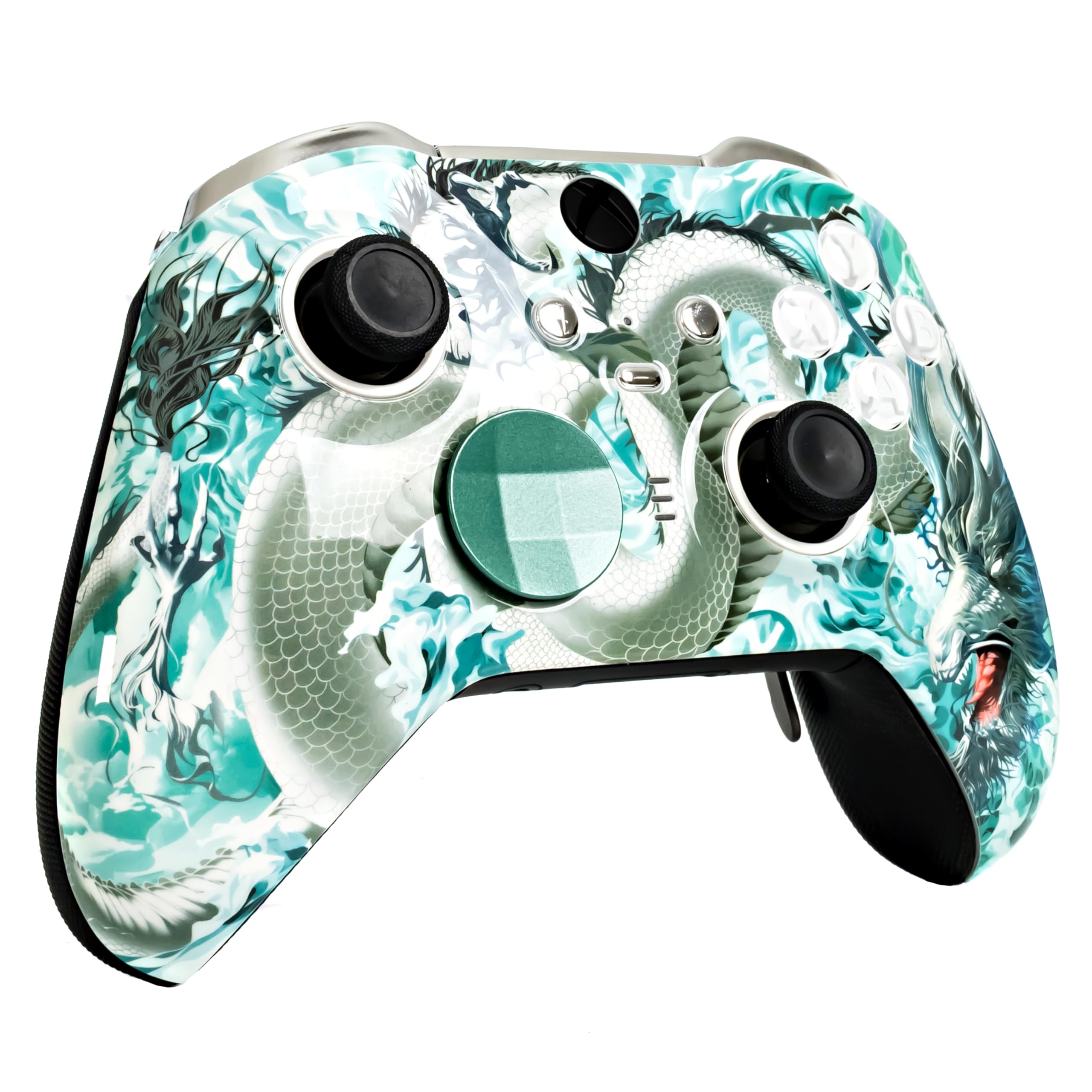 Xbox Elite Series 2 Custom Soft Touch Controller - Soft Touch Feel, Added Grip, Cool Blue Color - Compatible with Xbox One, Series X, Series S - Flex Gamingproduct_type
