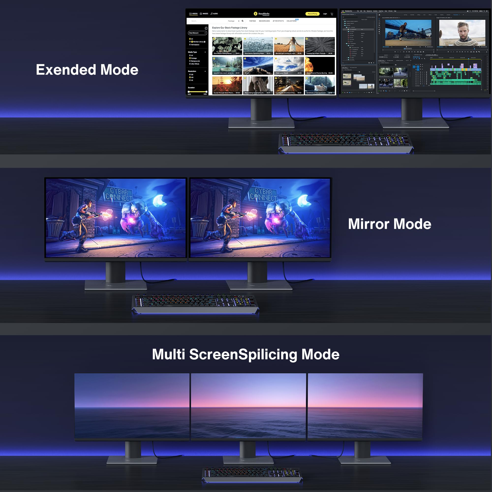 IVANKY 8K DisplayPort Cable 1.4, VESA Certified DP Cable 6.6ft (8K@60Hz, 4K@240Hz, 2K@240Hz)HBR3 Support 32.4Gbps, HDR, HDCP 2.2, FreeSync G-Sync, Braided Display Port for Gaming Monitor, Graphics, PC - Flex Gamingproduct_type