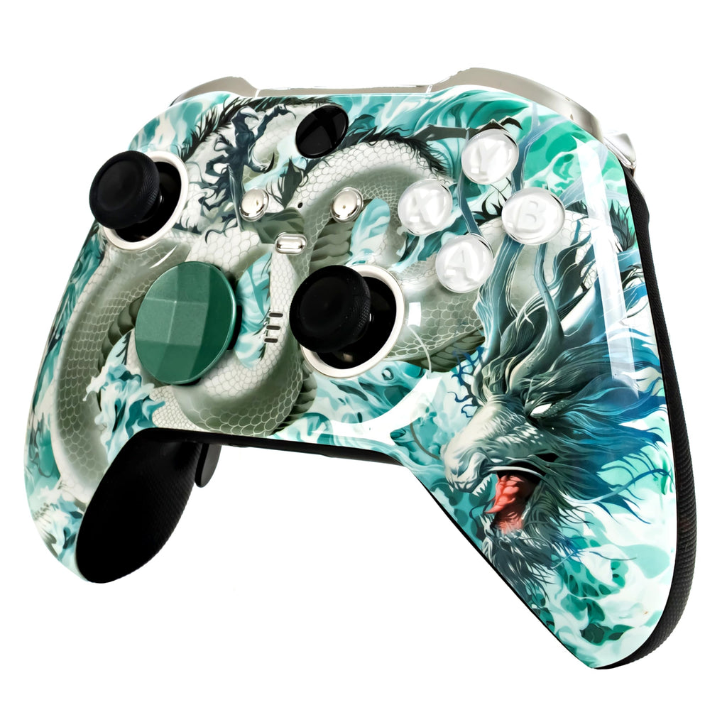 Xbox Elite Series 2 Custom Soft Touch Controller - Soft Touch Feel, Added Grip, Cool Blue Color - Compatible with Xbox One, Series X, Series S - Flex Gamingproduct_type