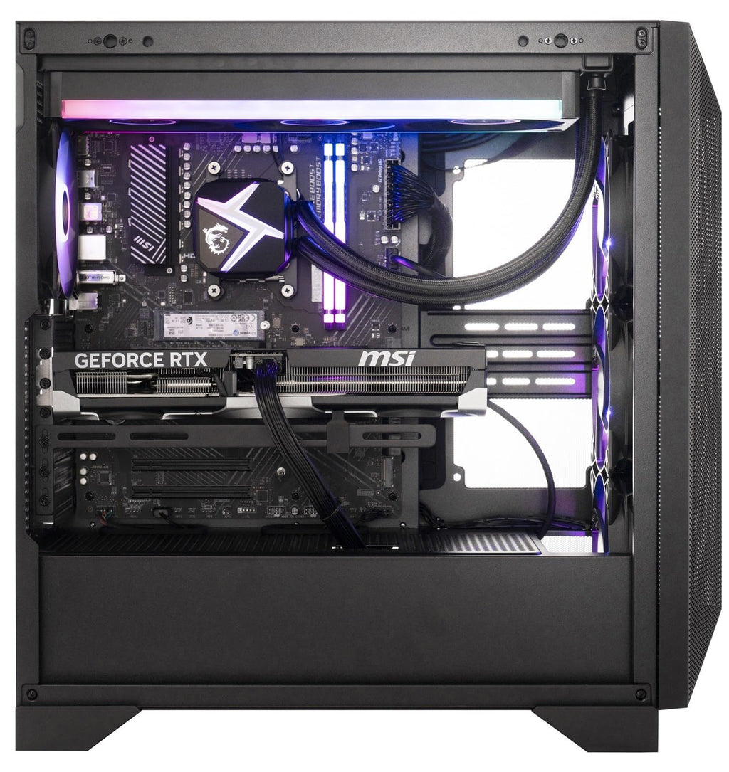 [2025] MSI Aegis ZS2 C7NVV-1278US (AMD Ryzen 9 7900X, 96GB DDR5 RAM, 2X 2TB NVMe SSD, NVIDIA GeForce RTX 5080, Windows 11) Gaming Desktop PC - Flex Gamingproduct_type